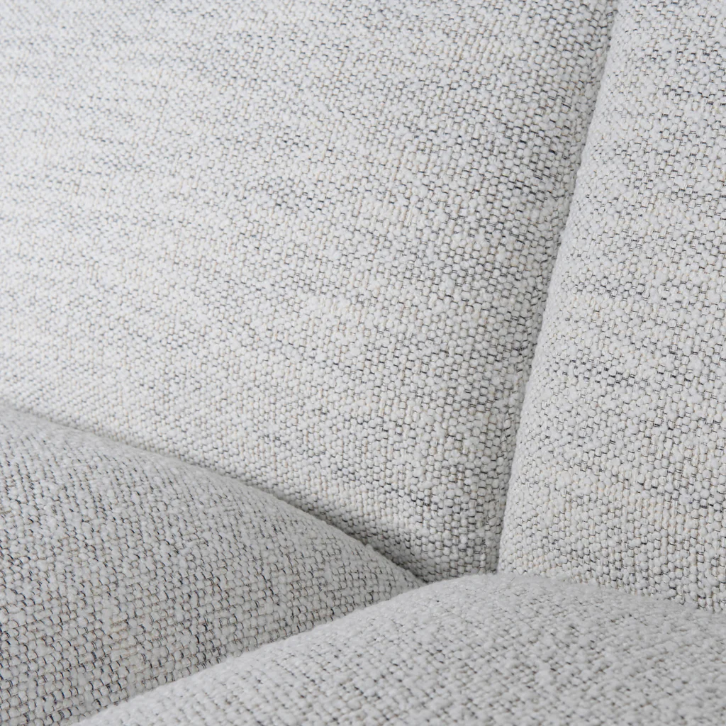 CLC8861-KSO 4 Seater Fabric Sofa - Fog Grey - Image 3