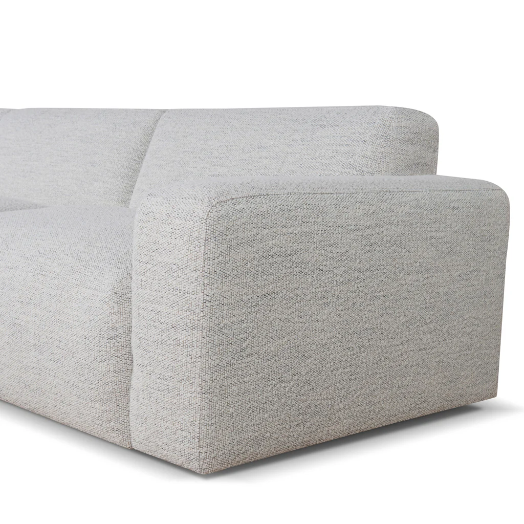 CLC8861-KSO 4 Seater Fabric Sofa - Fog Grey - Image 5