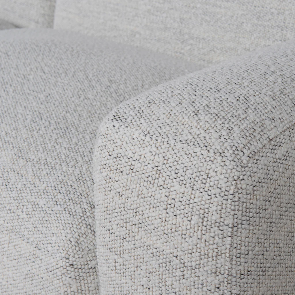 CLC8861-KSO 4 Seater Fabric Sofa - Fog Grey - Image 7