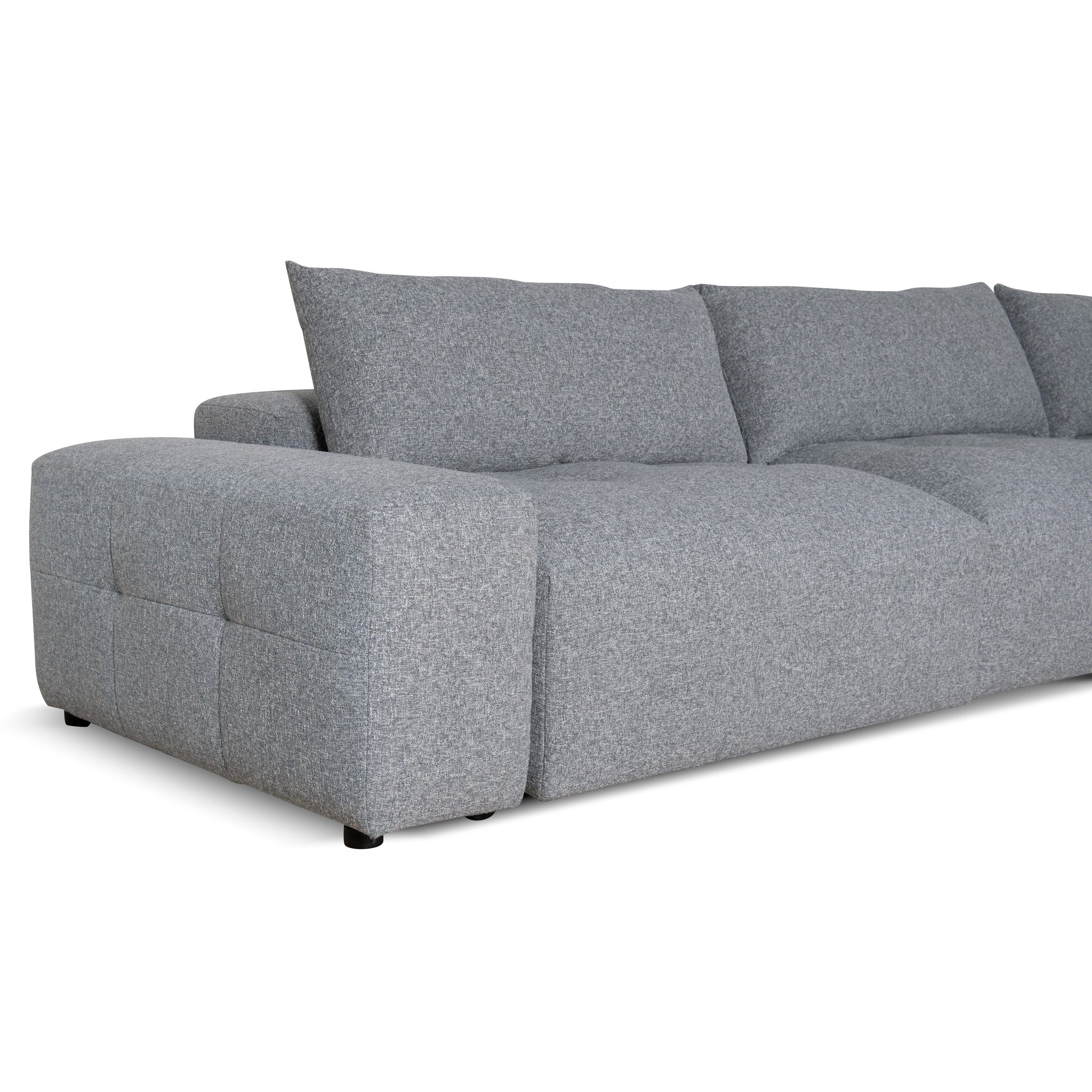 CLC8862-KSO Right Chaise Fabric Sofa - Glacier Grey - Image 10