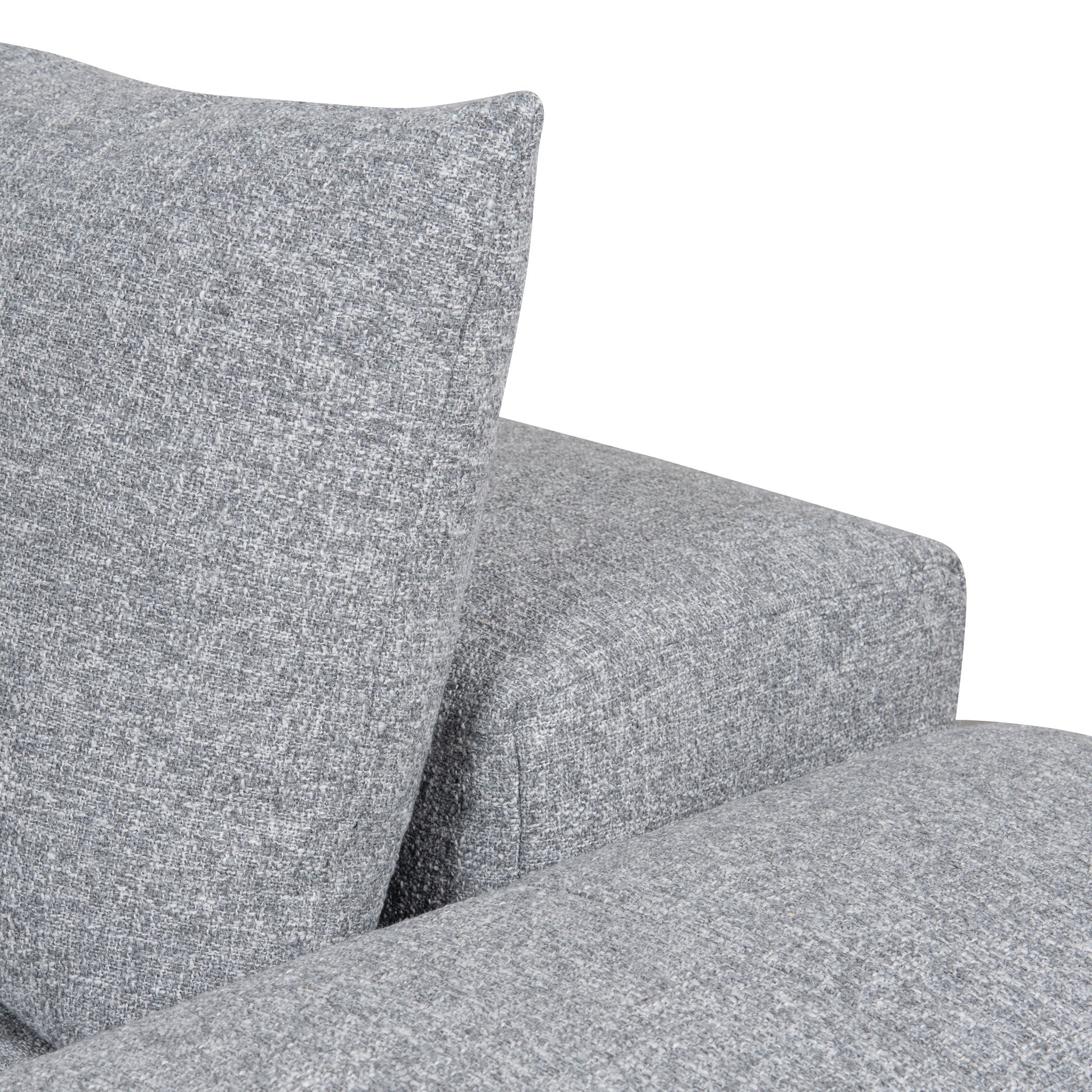 CLC8862-KSO Right Chaise Fabric Sofa - Glacier Grey - Image 13