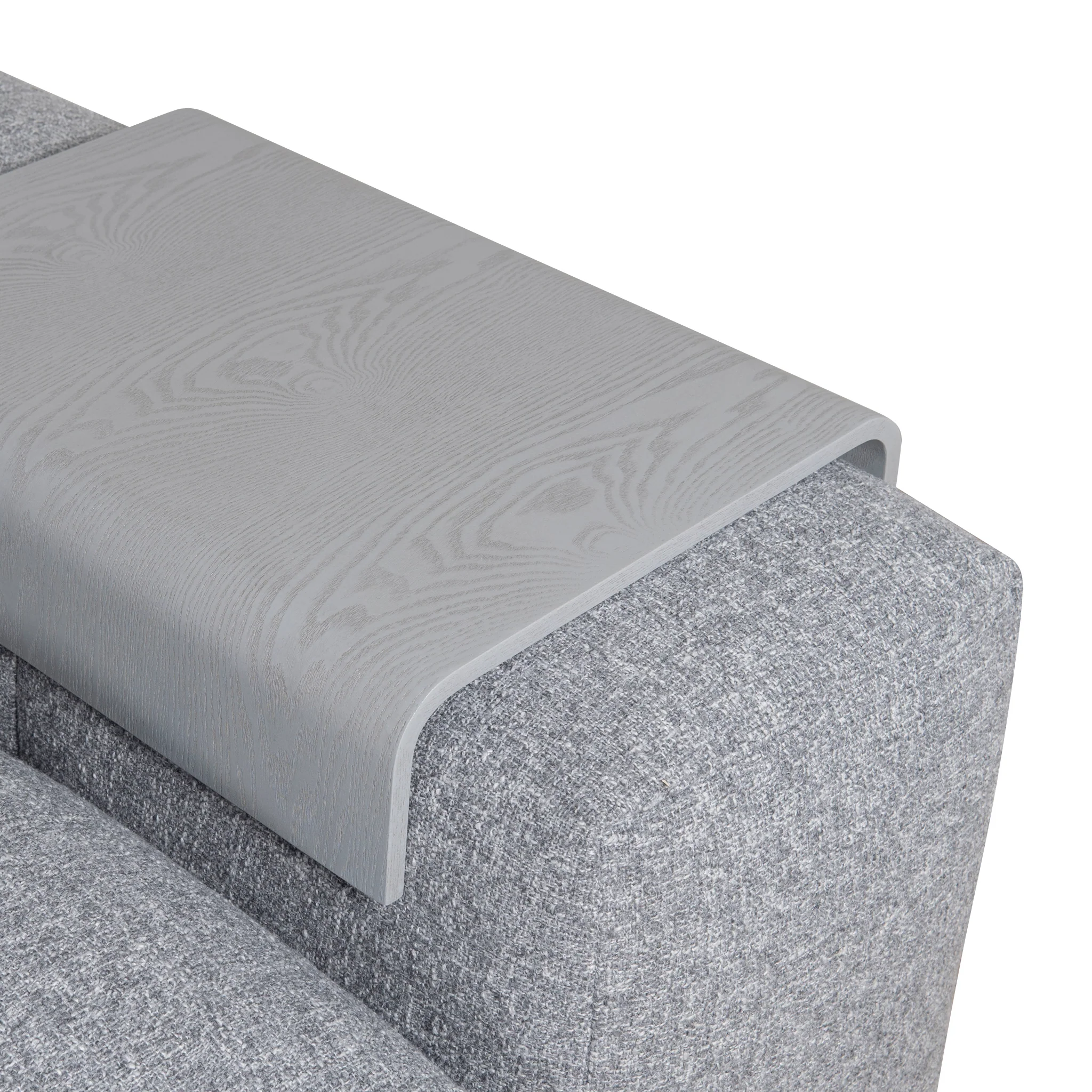 CLC8862-KSO Right Chaise Fabric Sofa - Glacier Grey - Image 16