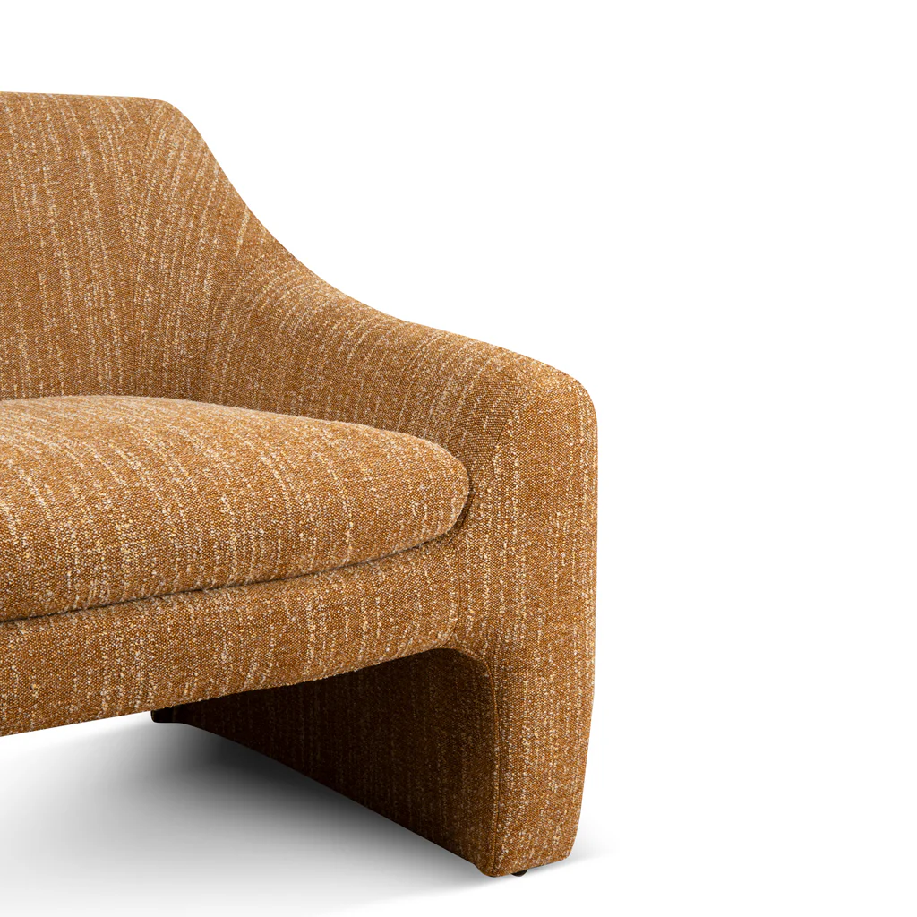 CLC8863-KSO Fabric Armchair - Ginger Brown - Image 6