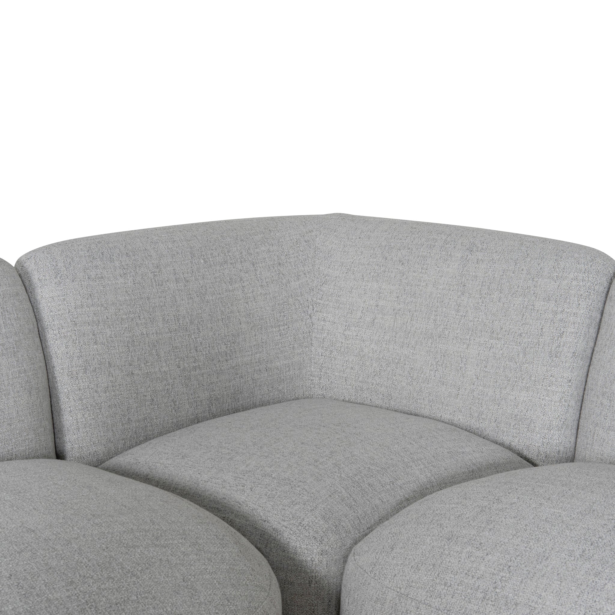 CLC8882-KSO Left Chaise Modular Sofa - Cloud Grey - Image 6