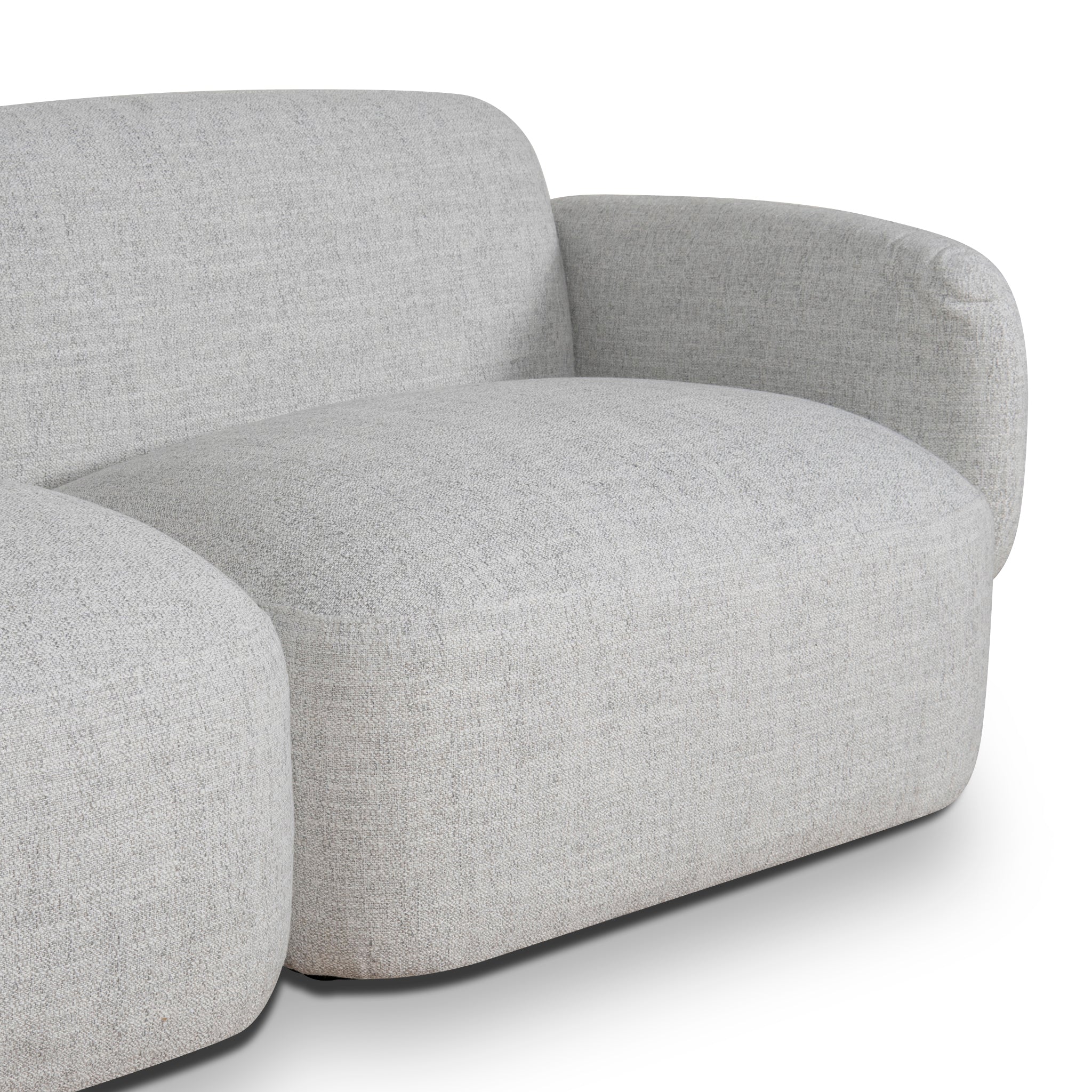 CLC8882-KSO Left Chaise Modular Sofa - Cloud Grey - Image 8