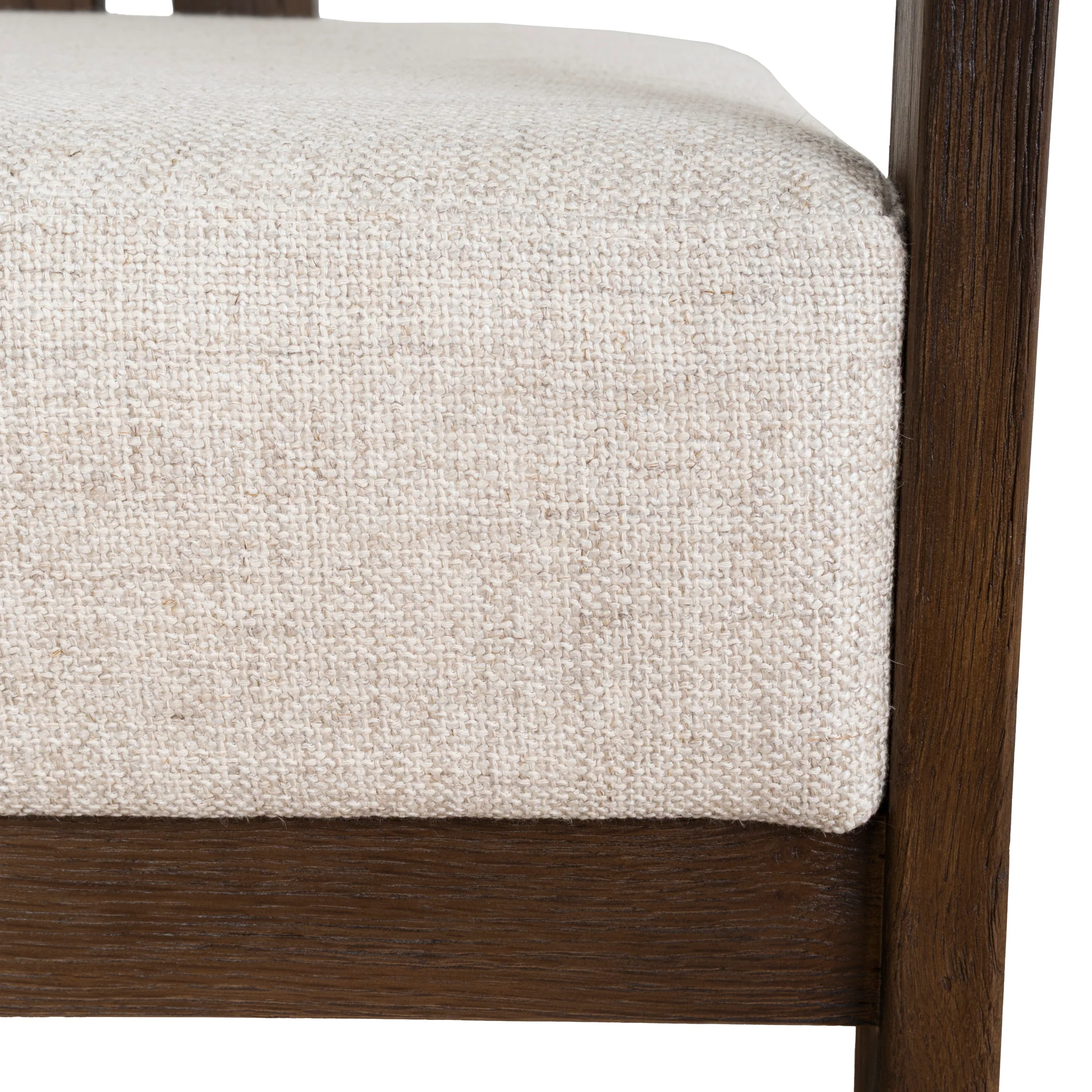 CLC8895-NI Walnut Armchair - Linen - Image 13