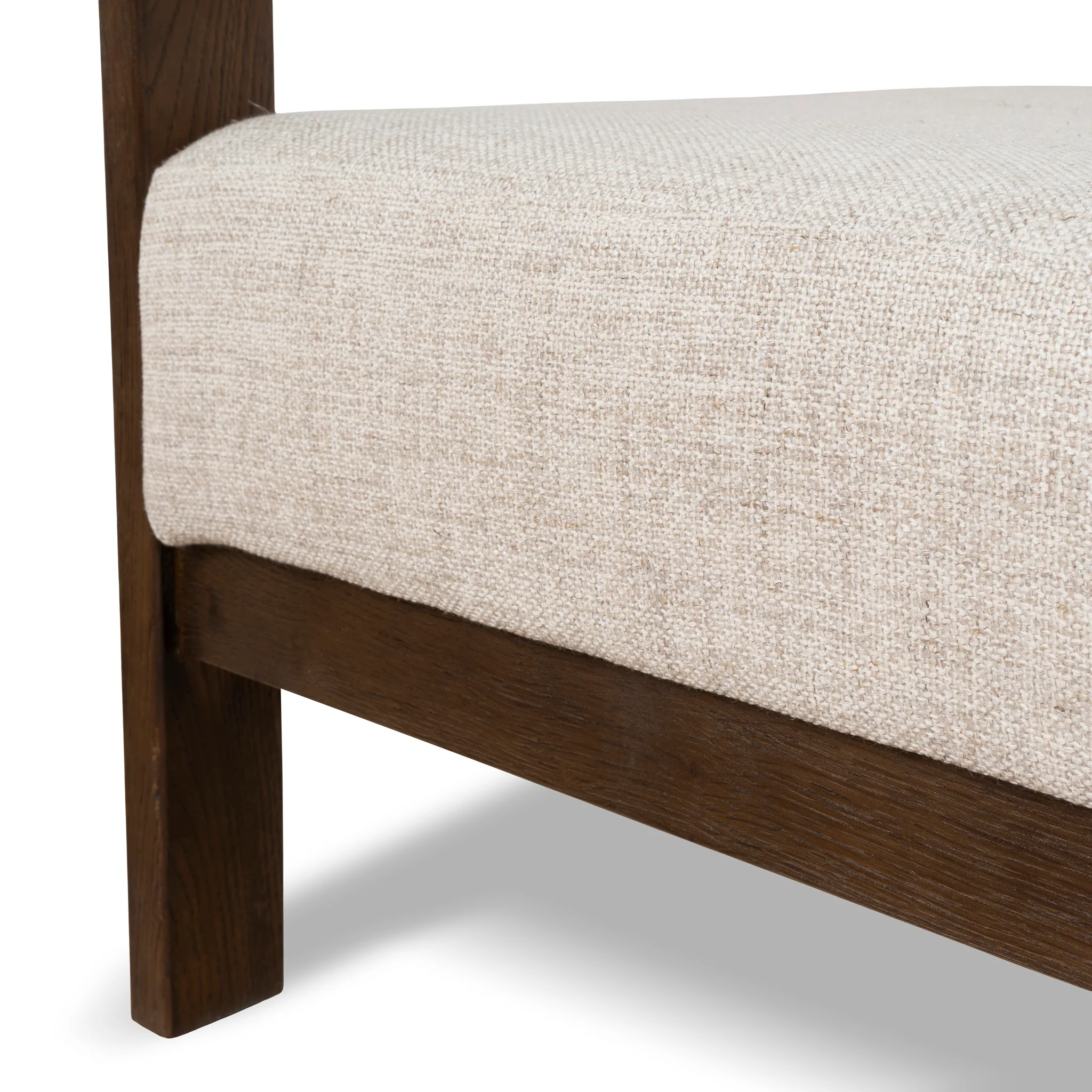 CLC8895-NI Walnut Armchair - Linen - Image 14