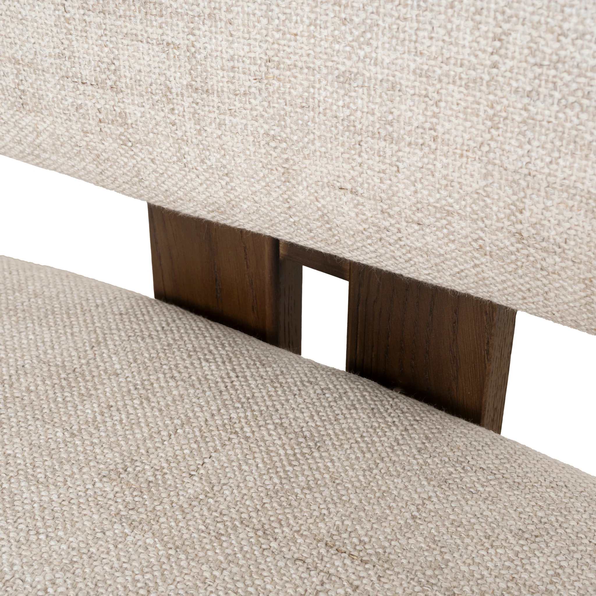 CLC8895-NI Walnut Armchair - Linen - Image 15