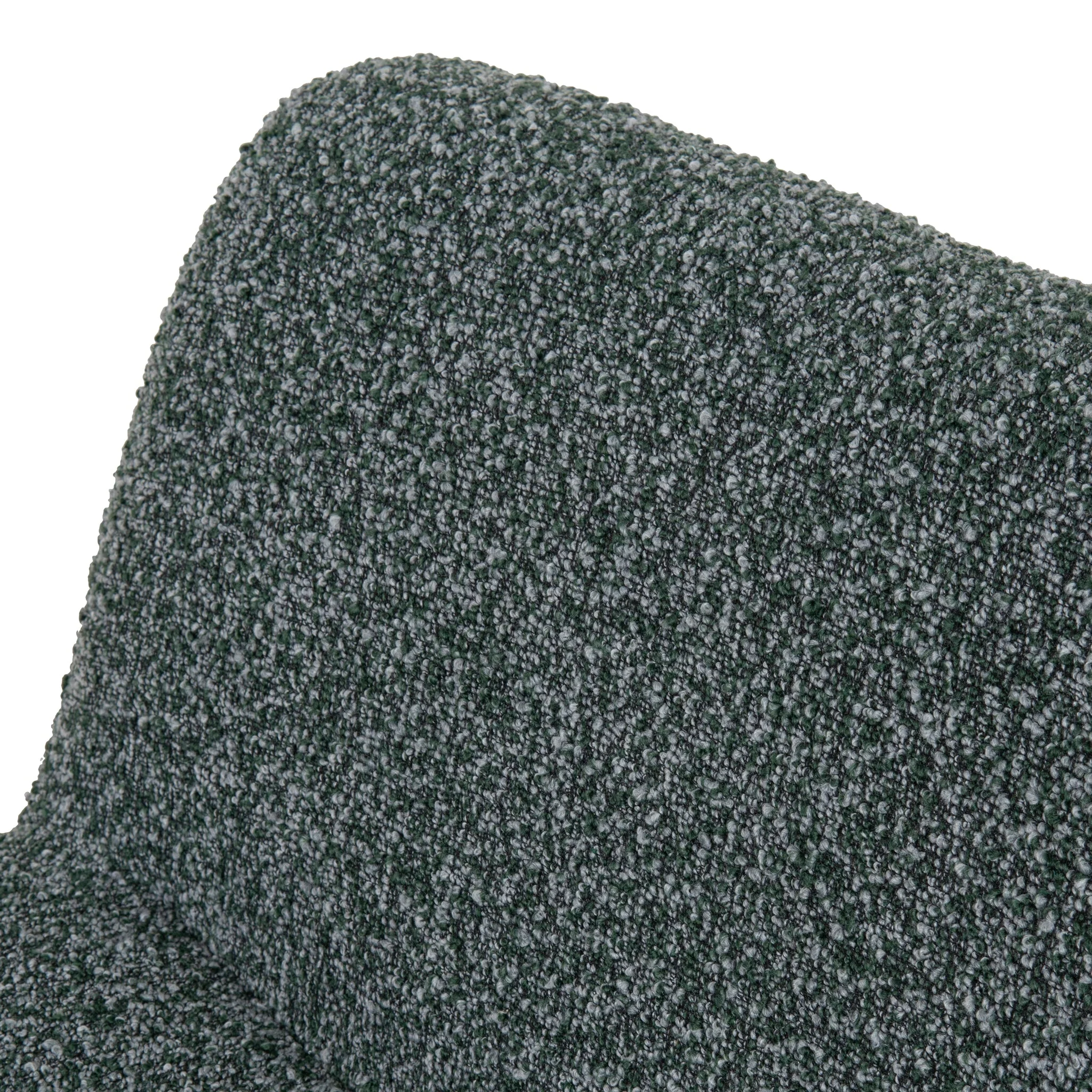CLC8917-CA Fabric Lounge Chair - Green Boucle - Image 9