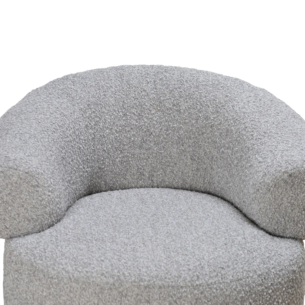 CLC8921-CA Armchair - Light Grey Boucle - Image 6