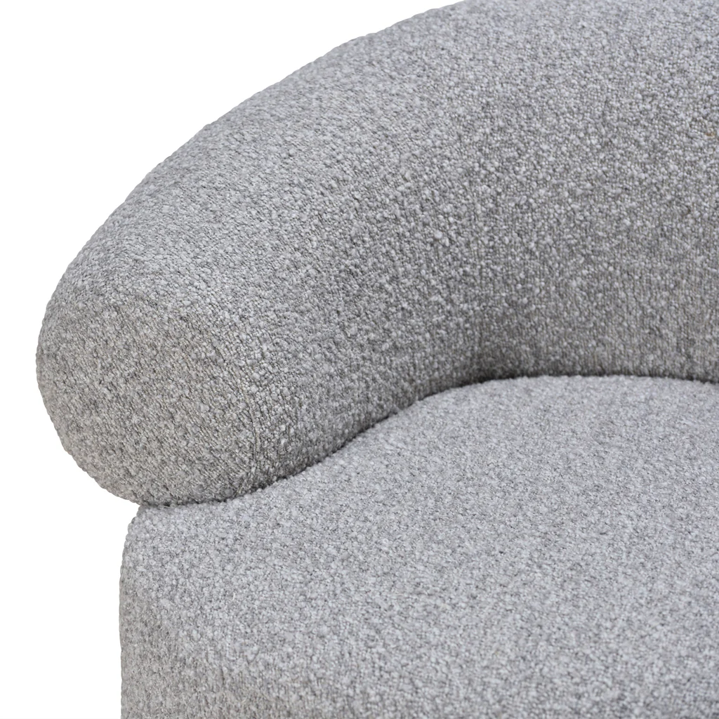 CLC8921-CA Armchair - Light Grey Boucle - Image 7