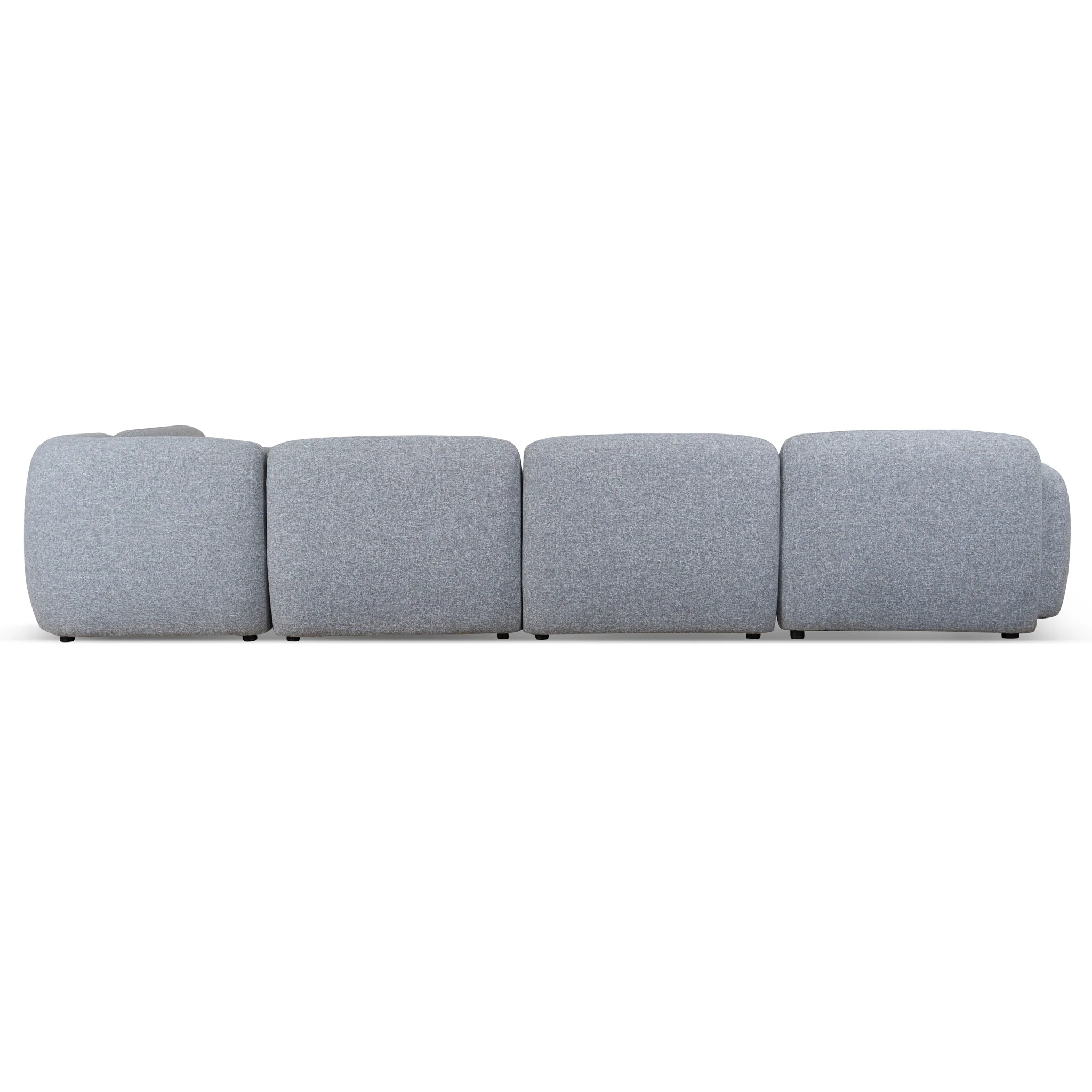 CLC8965-KSO Right Chaise Modular Sofa - Glacier Grey - Image 4