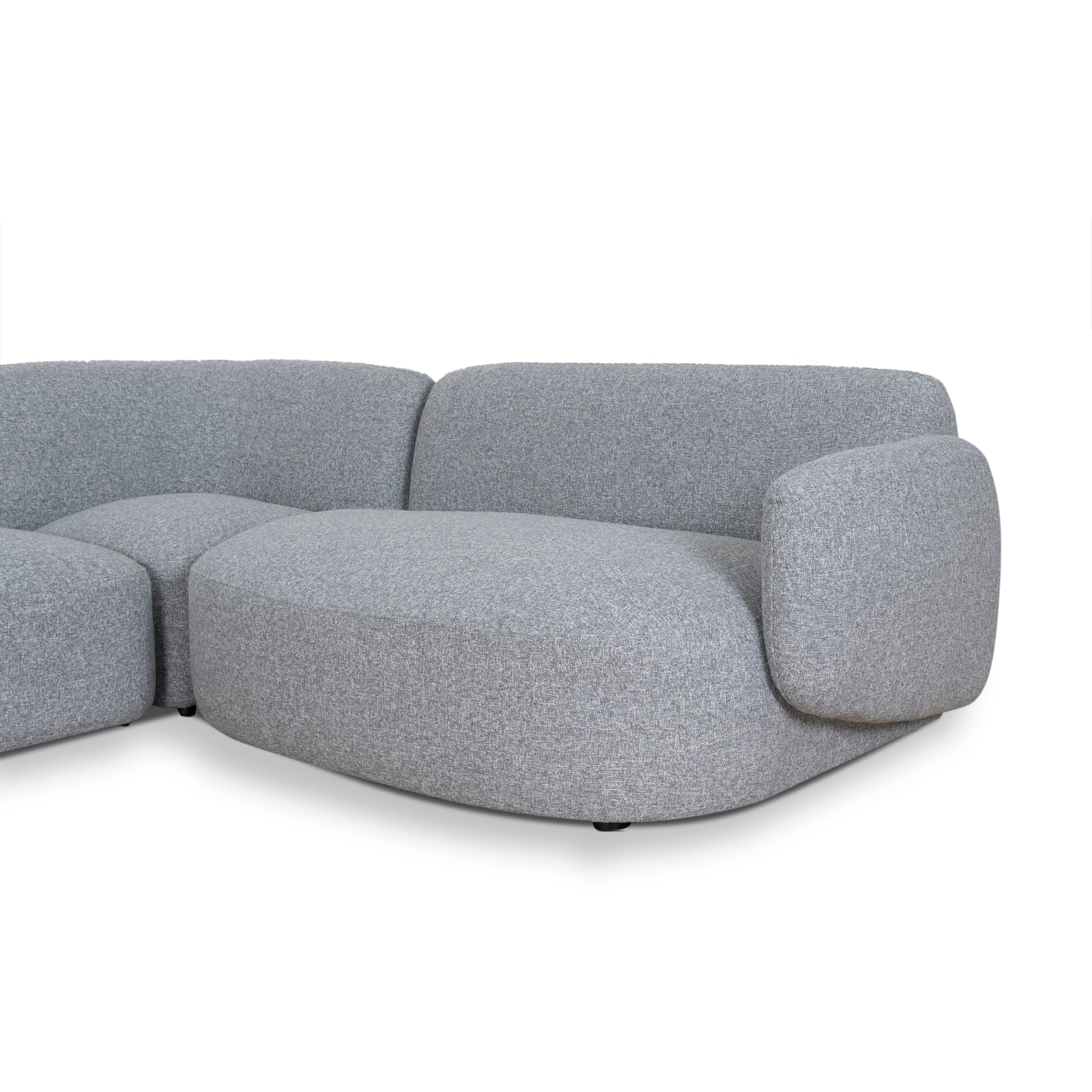 CLC8965-KSO Right Chaise Modular Sofa - Glacier Grey - Image 7