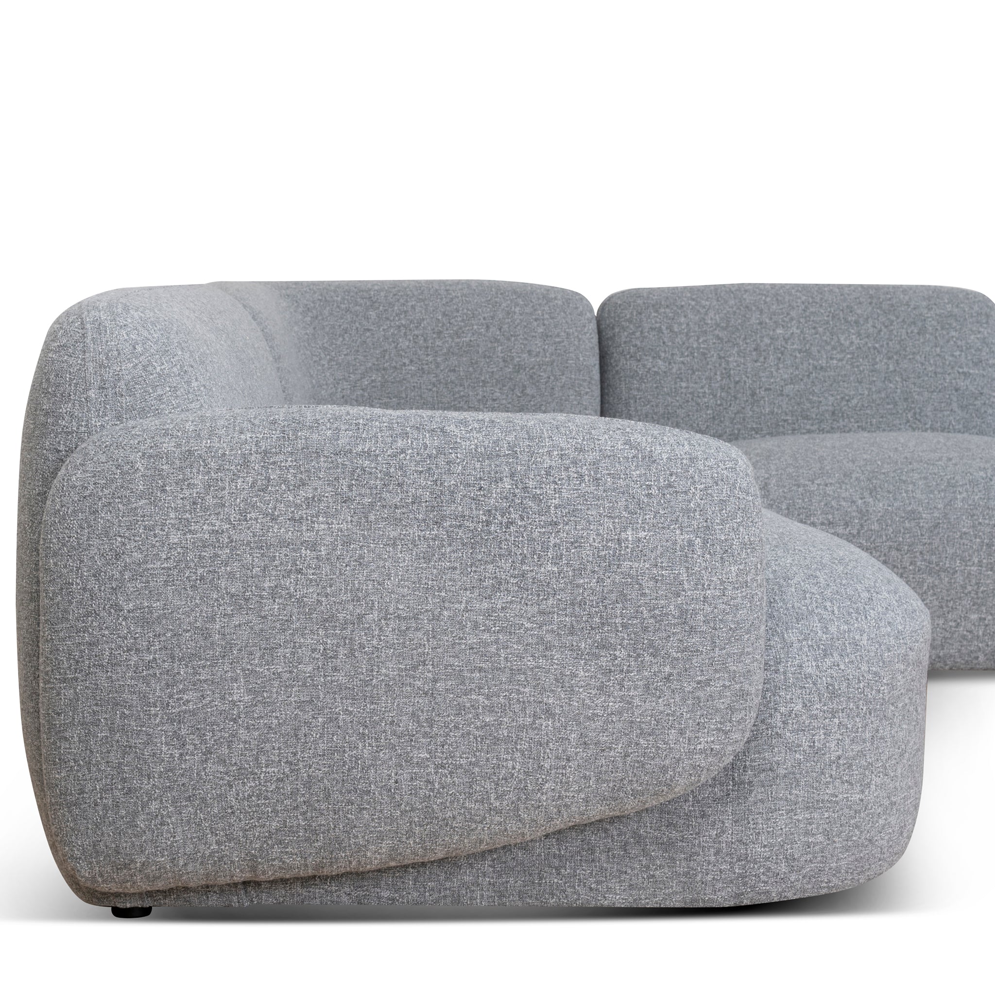 CLC8966-KSO Left Chaise Modular Sofa - Glacier Grey - Image 14
