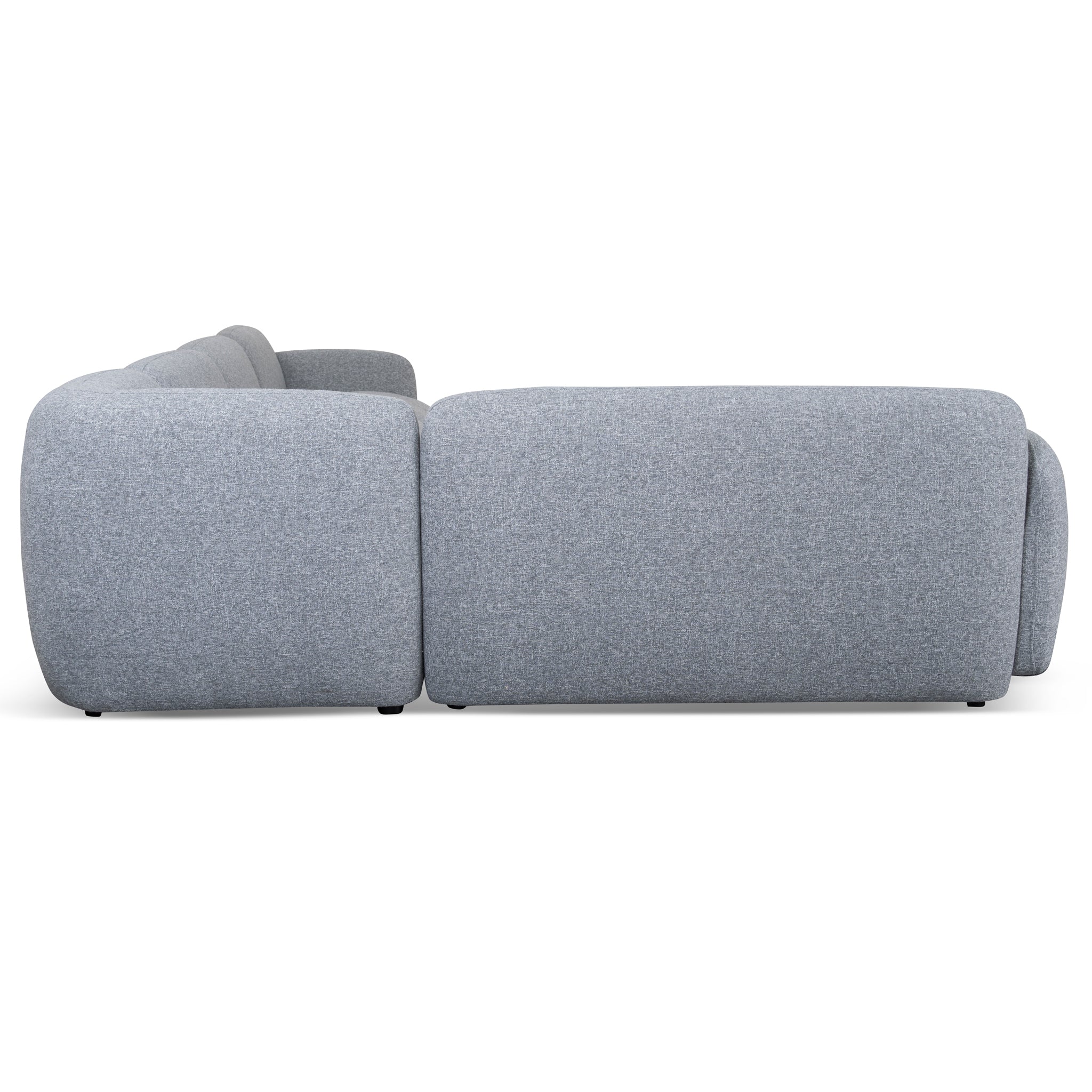 CLC8966-KSO Left Chaise Modular Sofa - Glacier Grey - Image 16