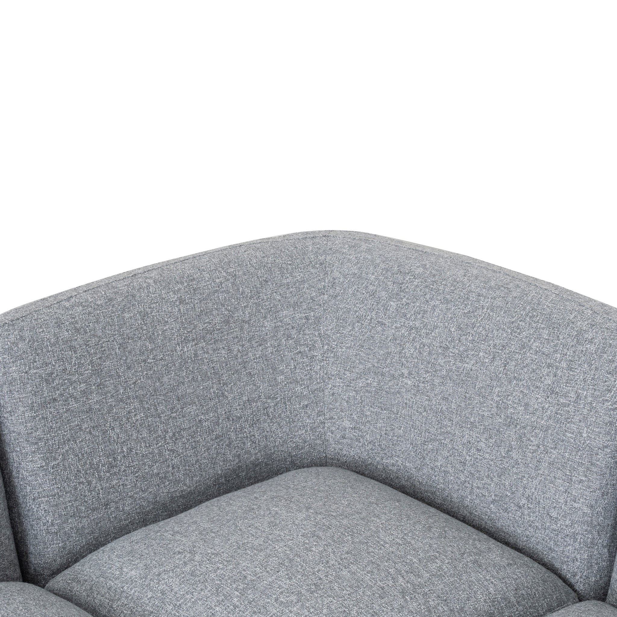 CLC8966-KSO Left Chaise Modular Sofa - Glacier Grey - Image 9