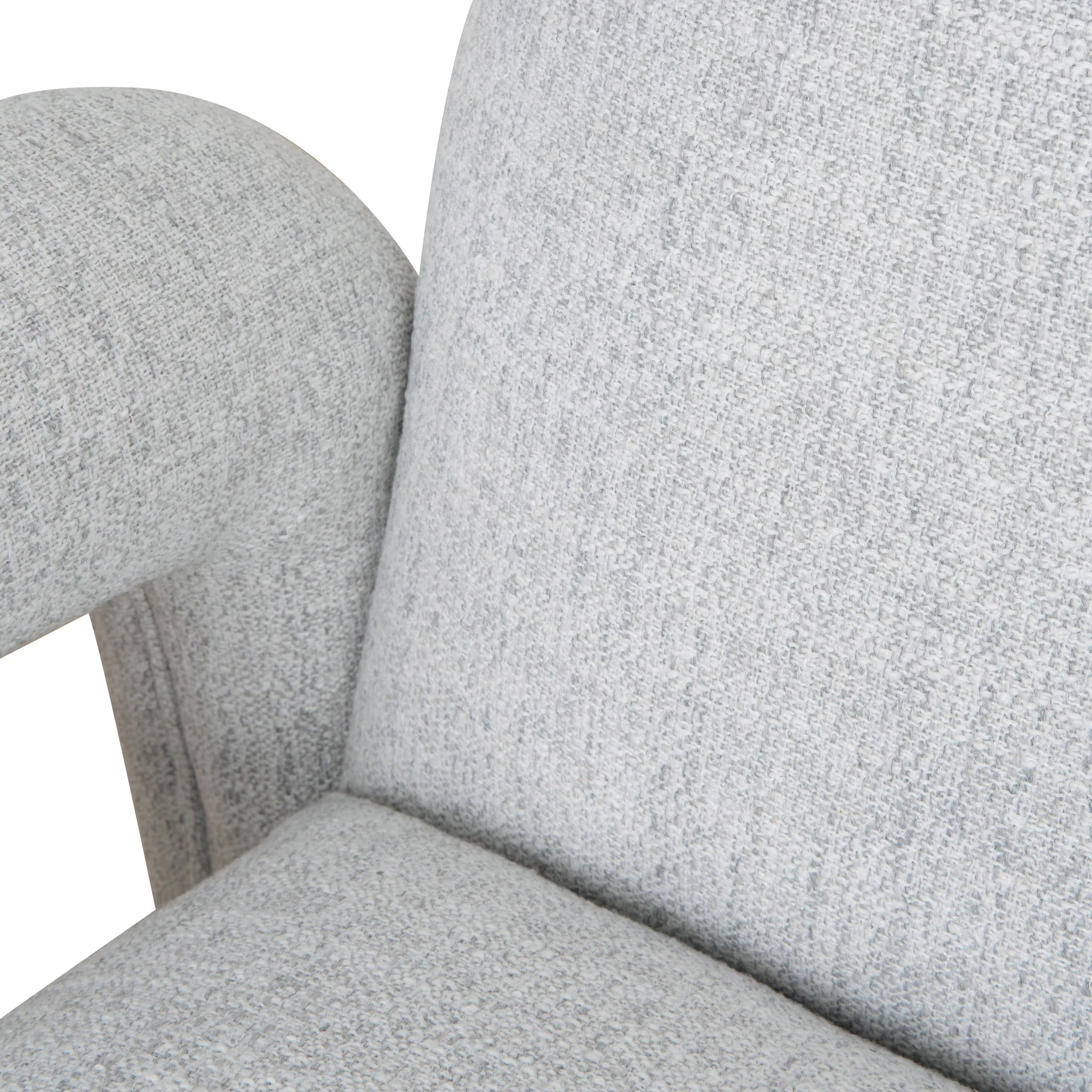CLC8969-KSO Fabric Armchair - Cloud Grey - Image 12