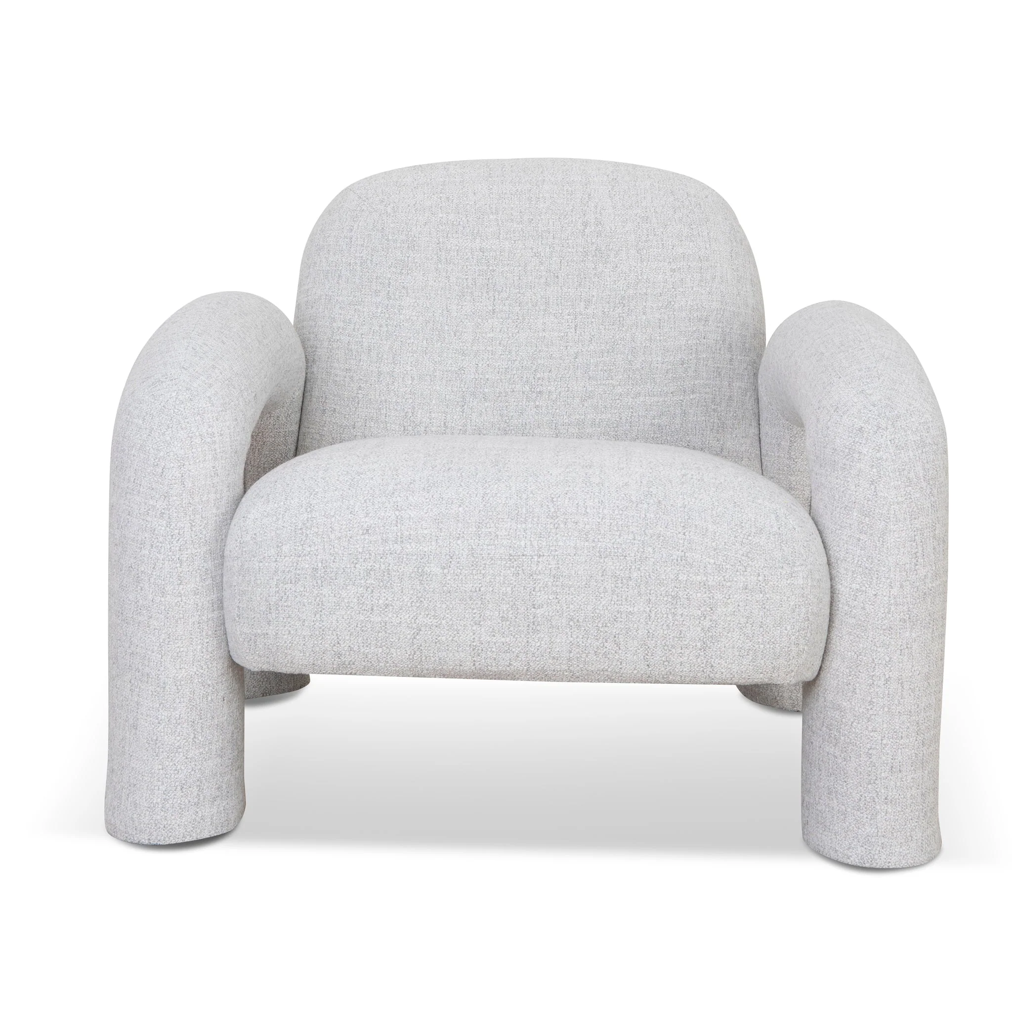 CLC8969-KSO Fabric Armchair - Cloud Grey - Image 2