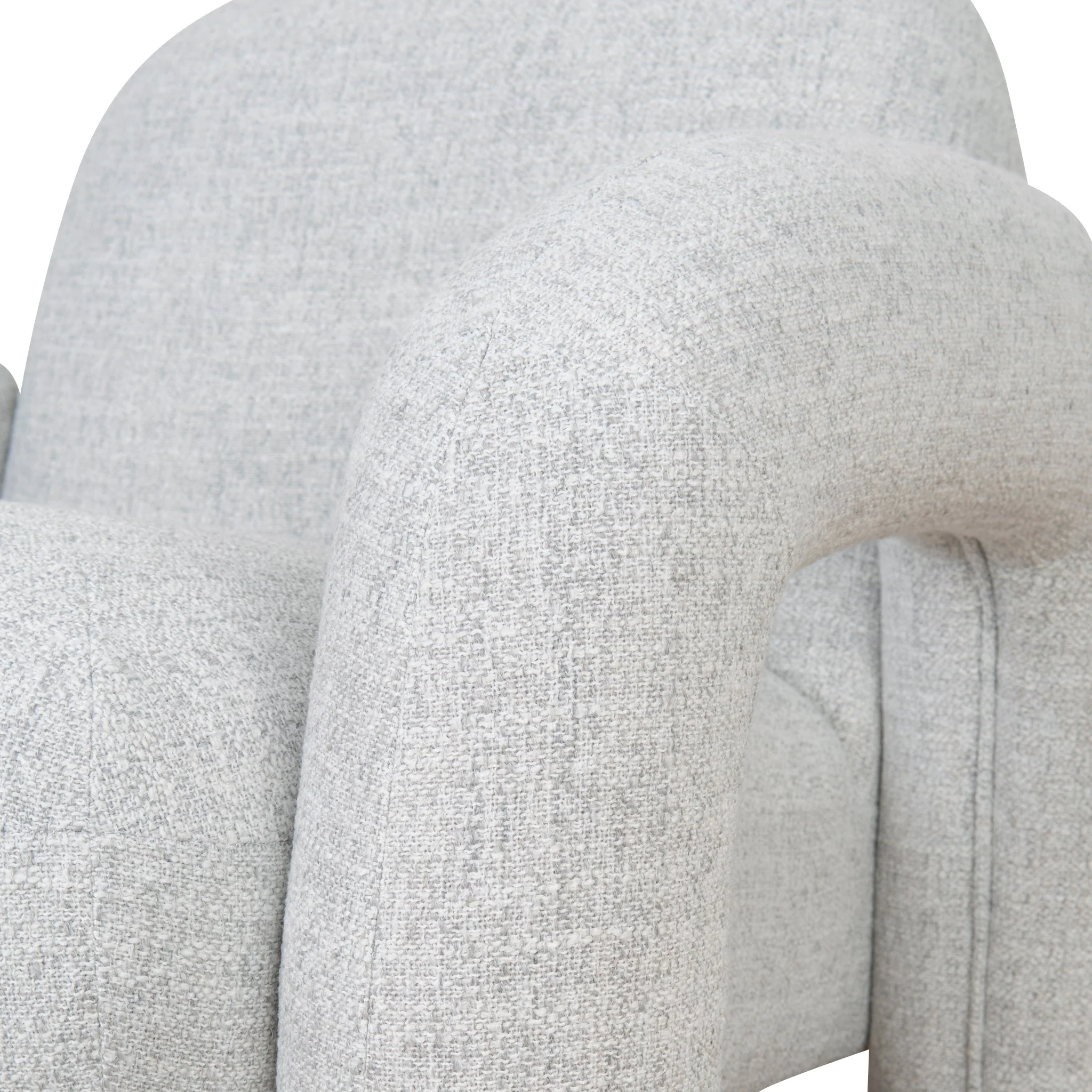 CLC8969-KSO Fabric Armchair - Cloud Grey - Image 8