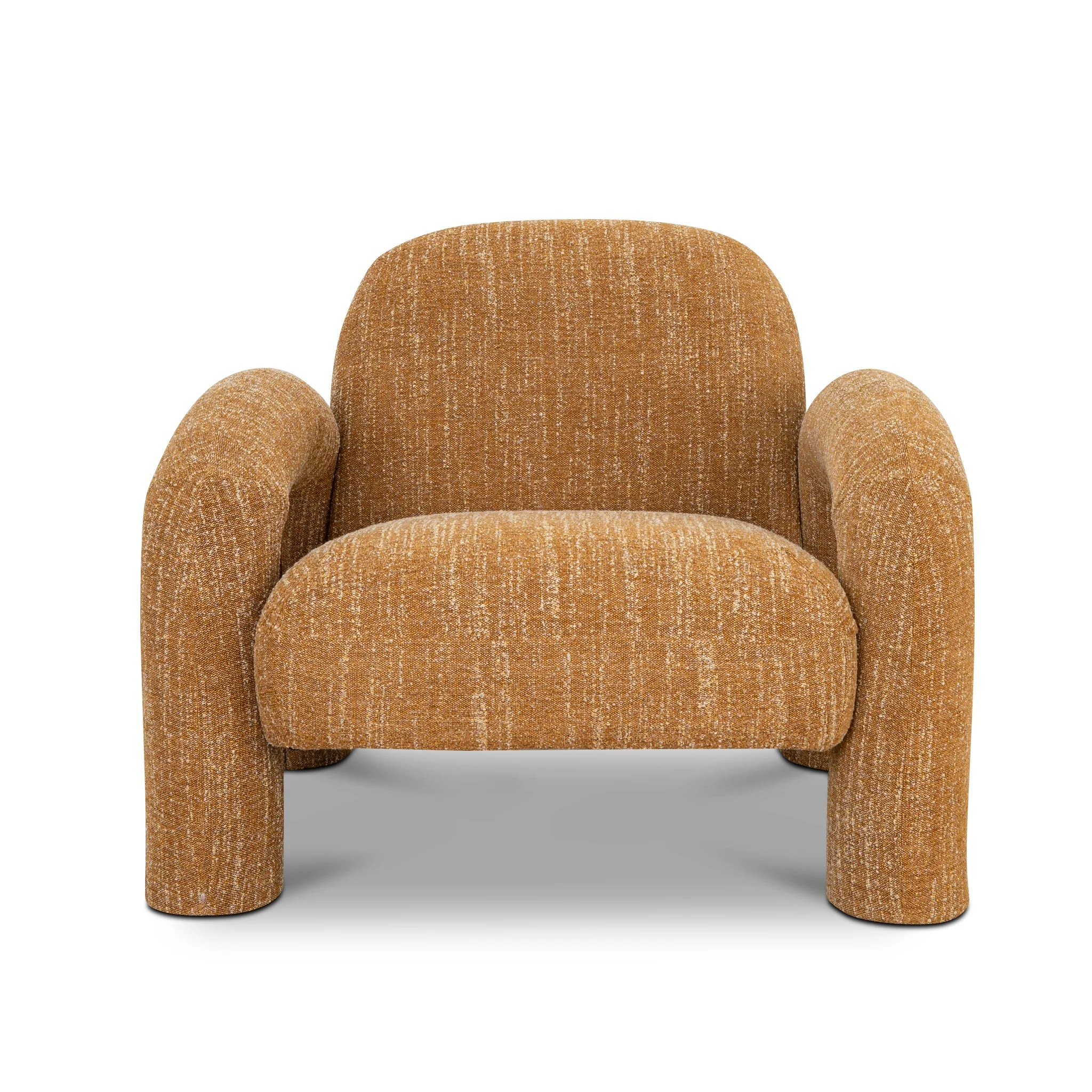 CLC8970-KSO Fabric Armchair - Ginger Brown - Image 2
