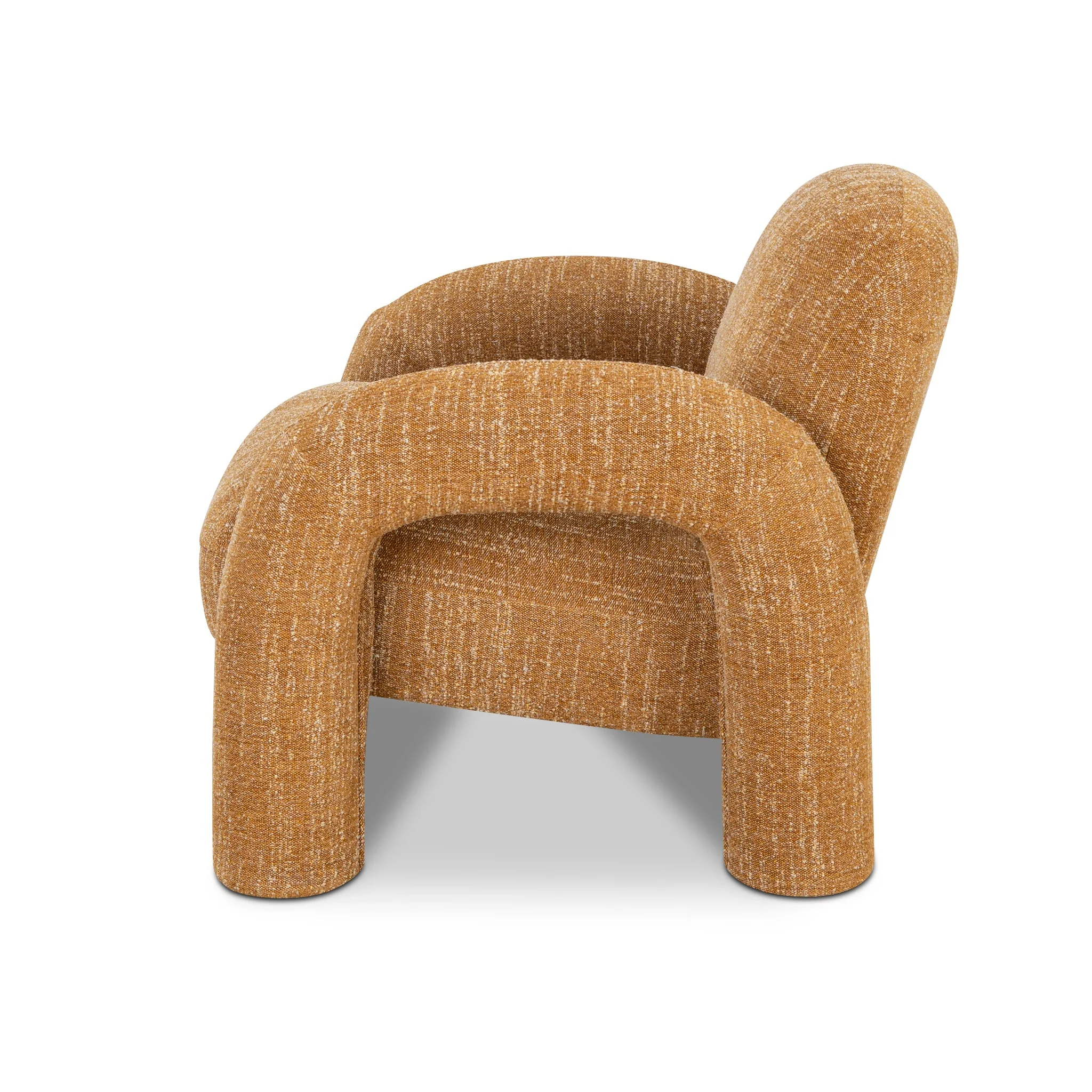 CLC8970-KSO Fabric Armchair - Ginger Brown - Image 3