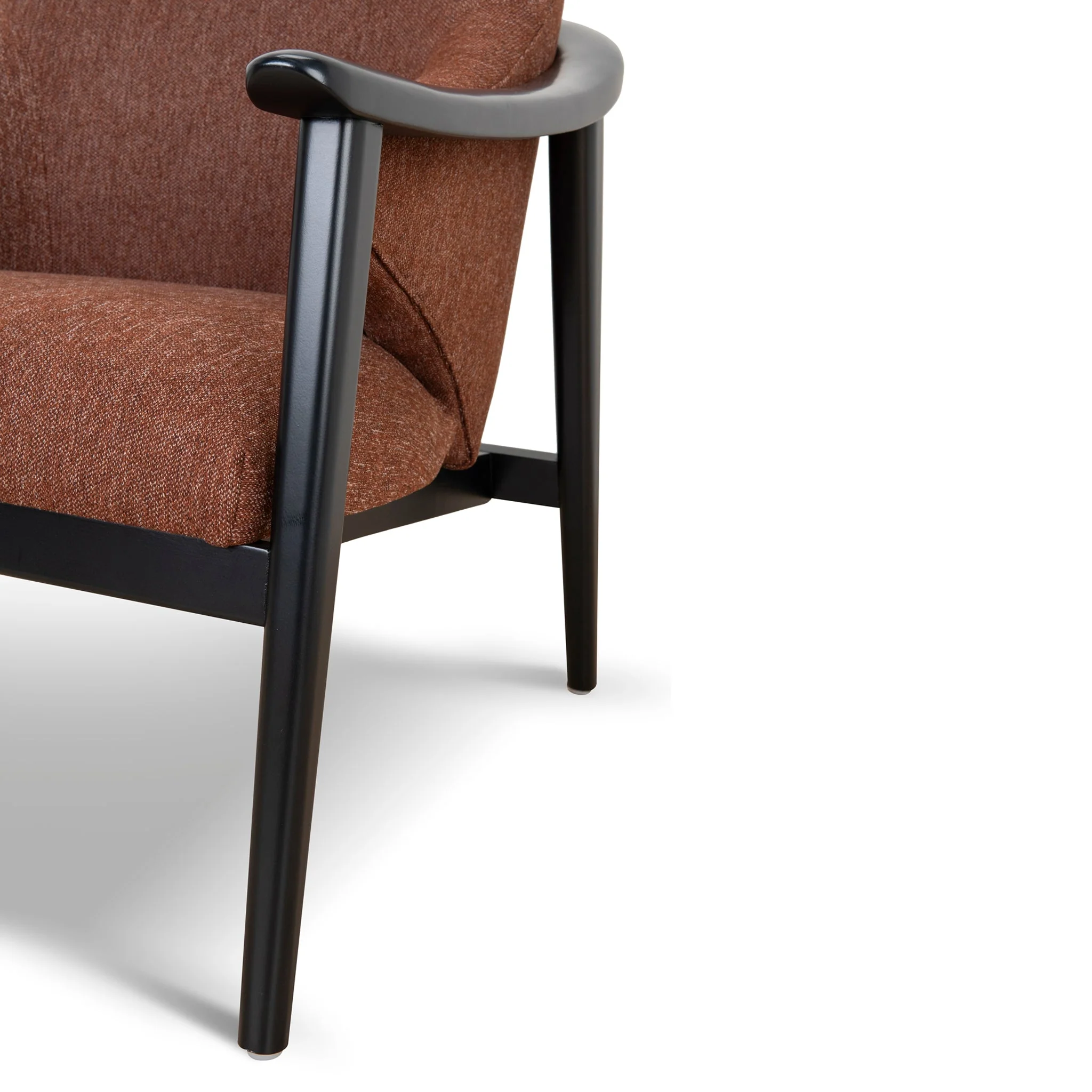 CLC8971-KSO Fabric Armchair - Gingerbread Brown - Image 9