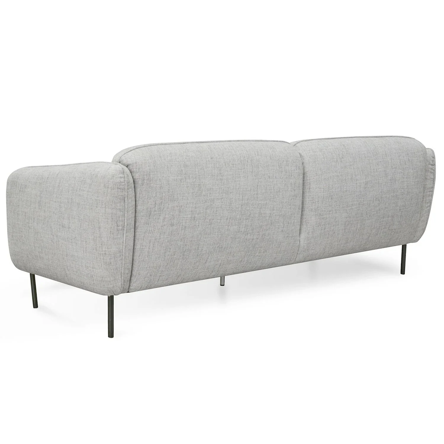 CLC920-IG - 3 Seater Sofa - Light spec grey fabric - Image 10