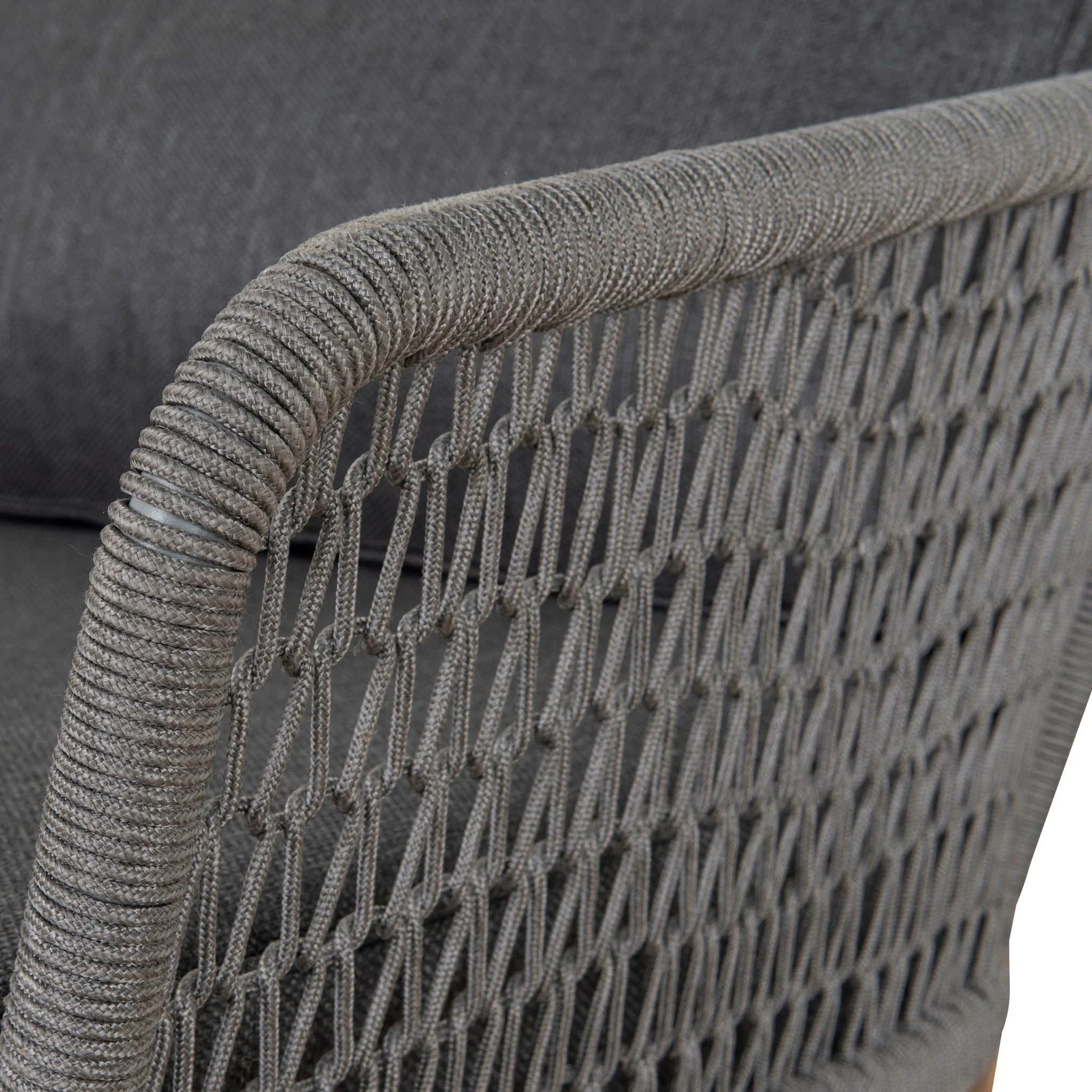 CLS10167-EM 4pcs Outdoor Lounge Set - Grey - Image 12