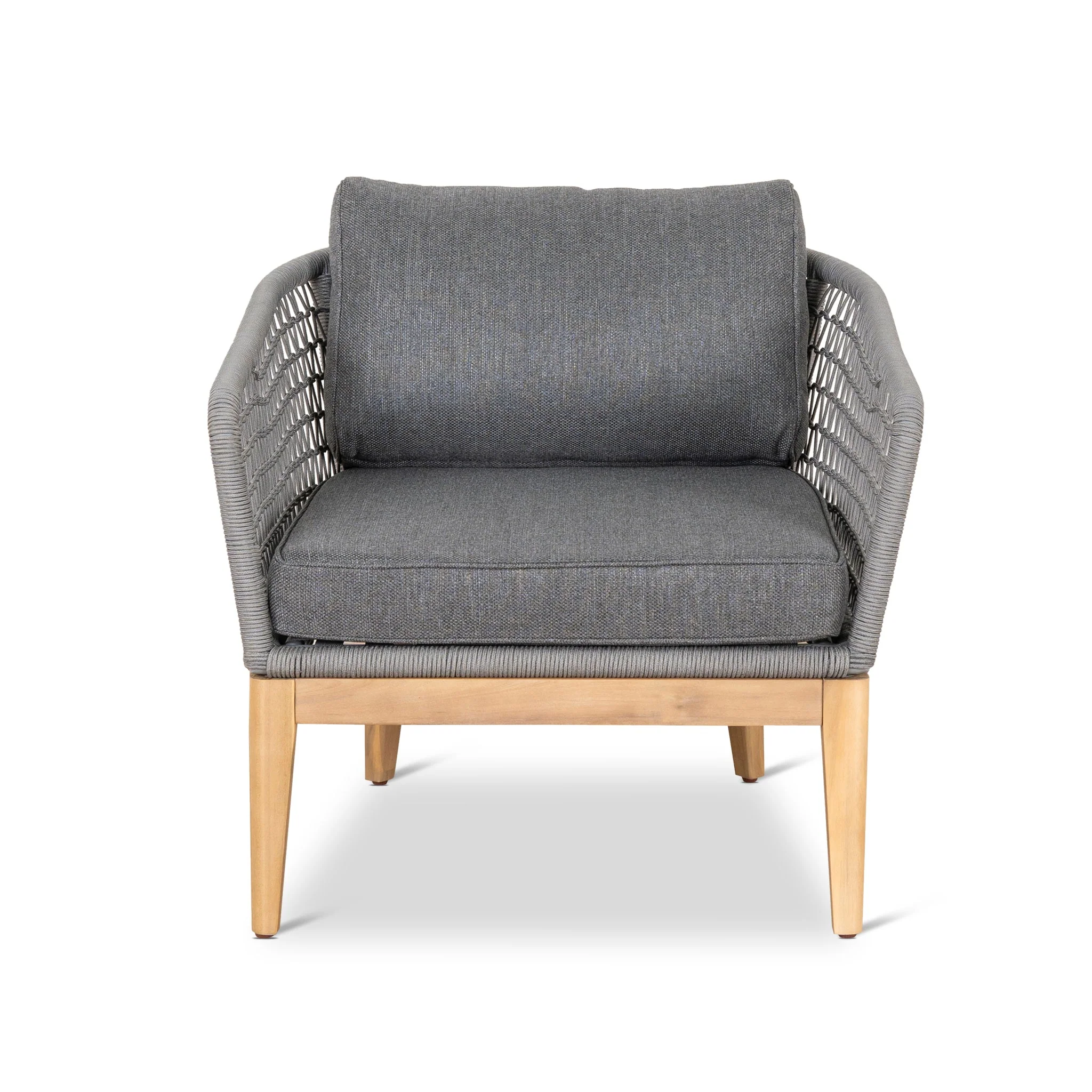 CLS10167-EM 4pcs Outdoor Lounge Set - Grey - Image 18