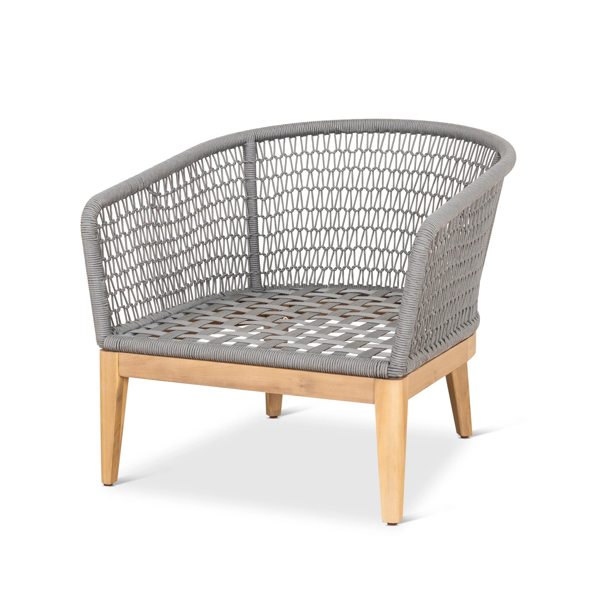 CLS10167-EM 4pcs Outdoor Lounge Set - Grey - Image 19