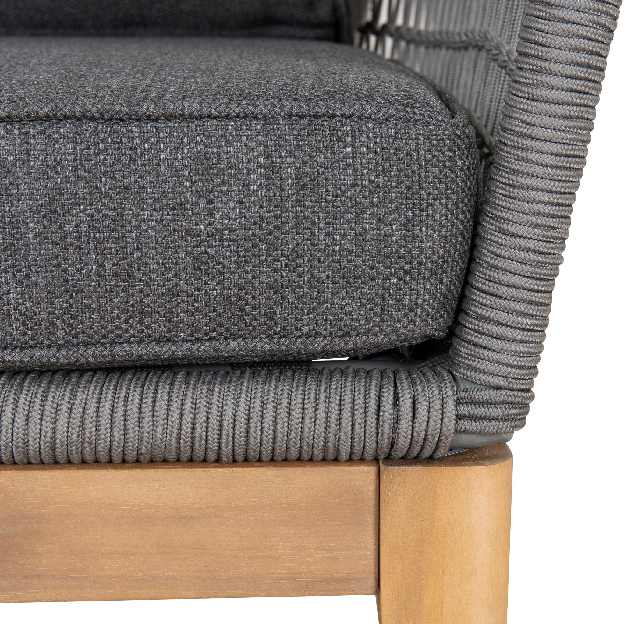 CLS10167-EM 4pcs Outdoor Lounge Set - Grey - Image 23