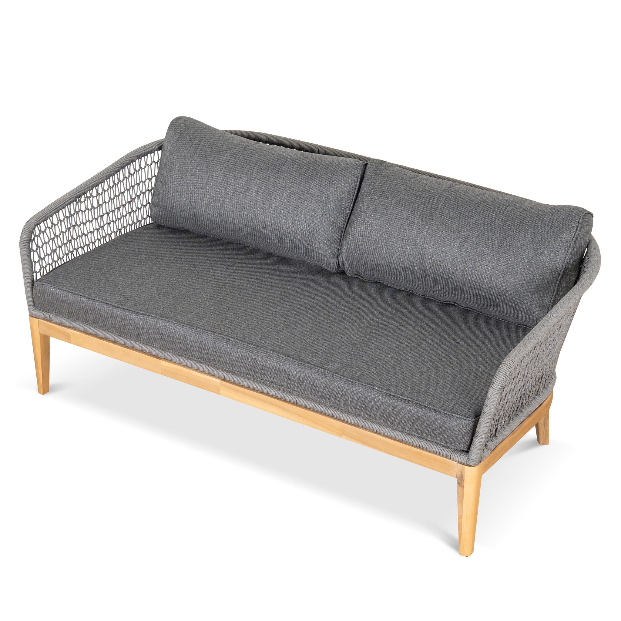 CLS10167-EM 4pcs Outdoor Lounge Set - Grey - Image 7