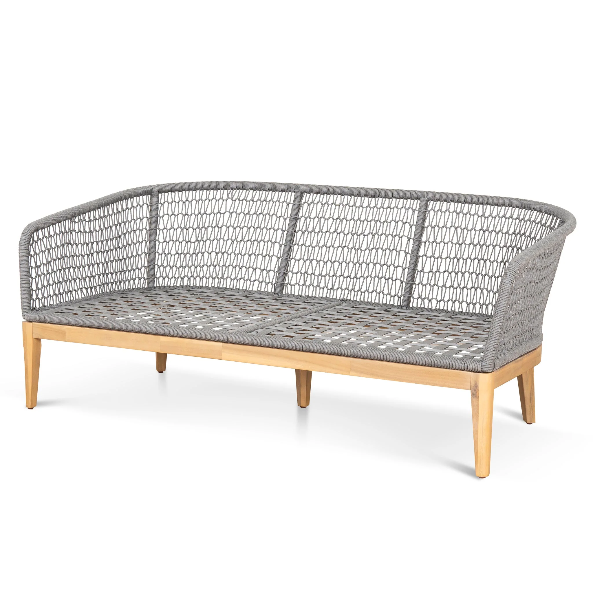 CLS10167-EM 4pcs Outdoor Lounge Set - Grey - Image 9