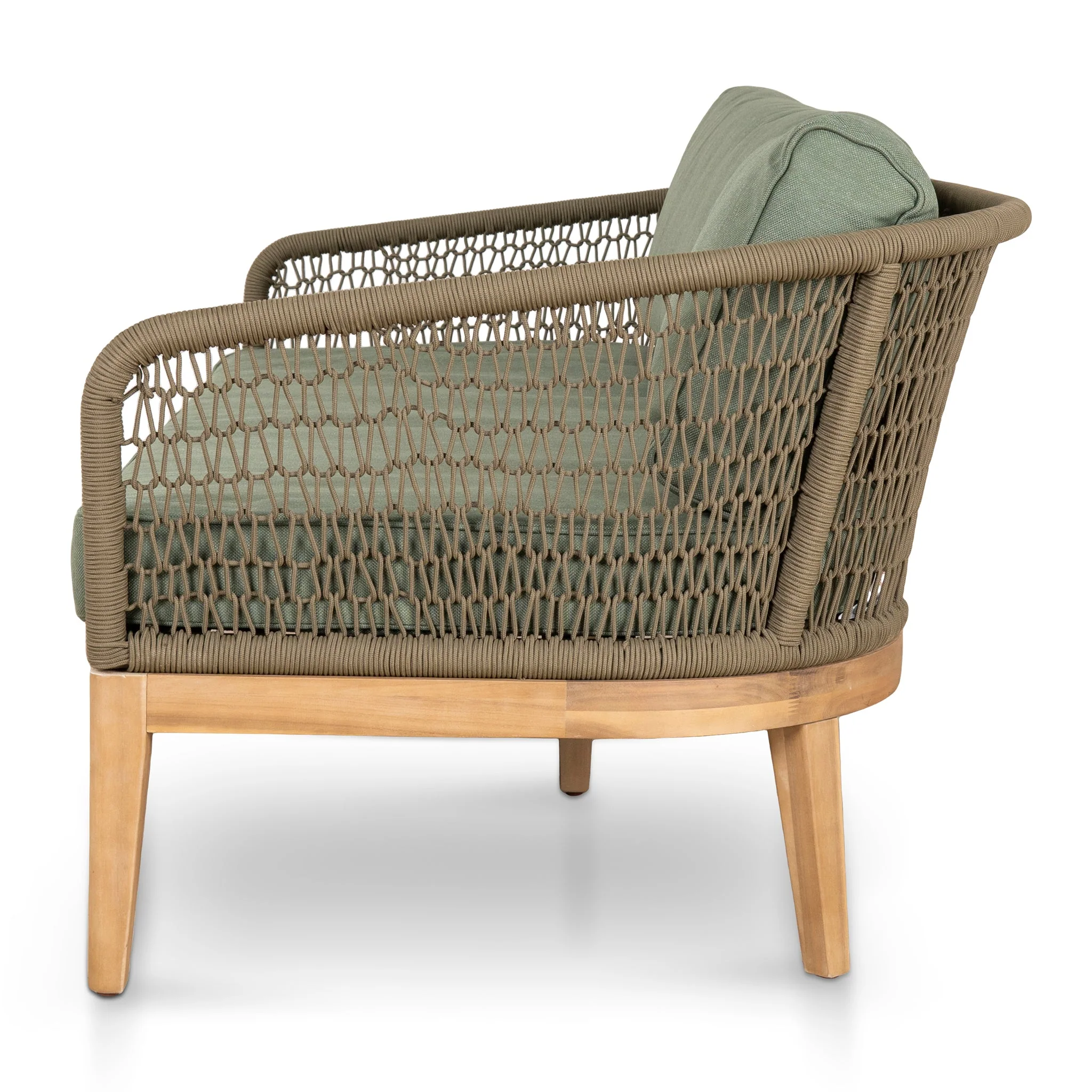 CLS10168-EM 4pcs Outdoor Lounge Set - Royal Stone Green - Image 10