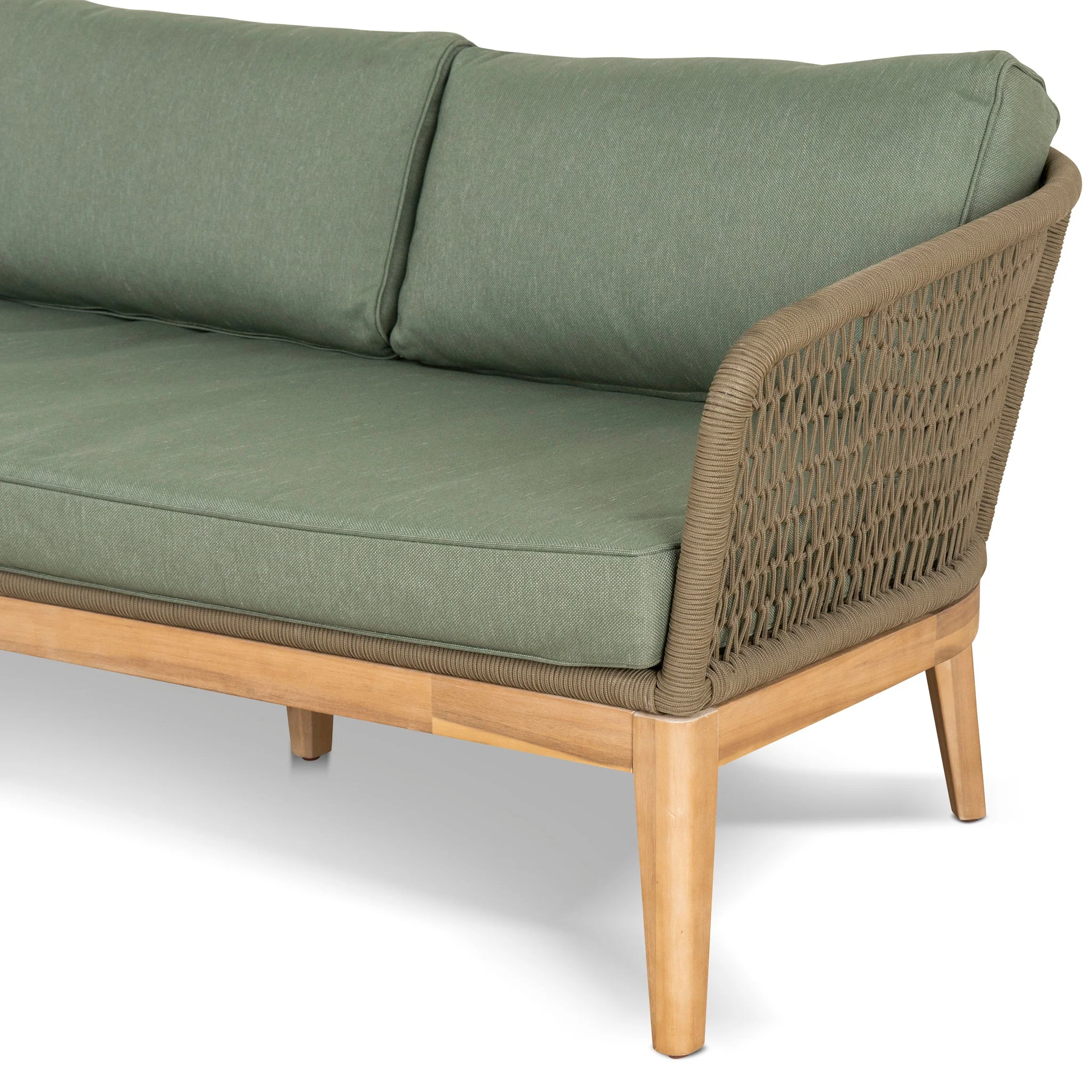 CLS10168-EM 4pcs Outdoor Lounge Set - Royal Stone Green - Image 11