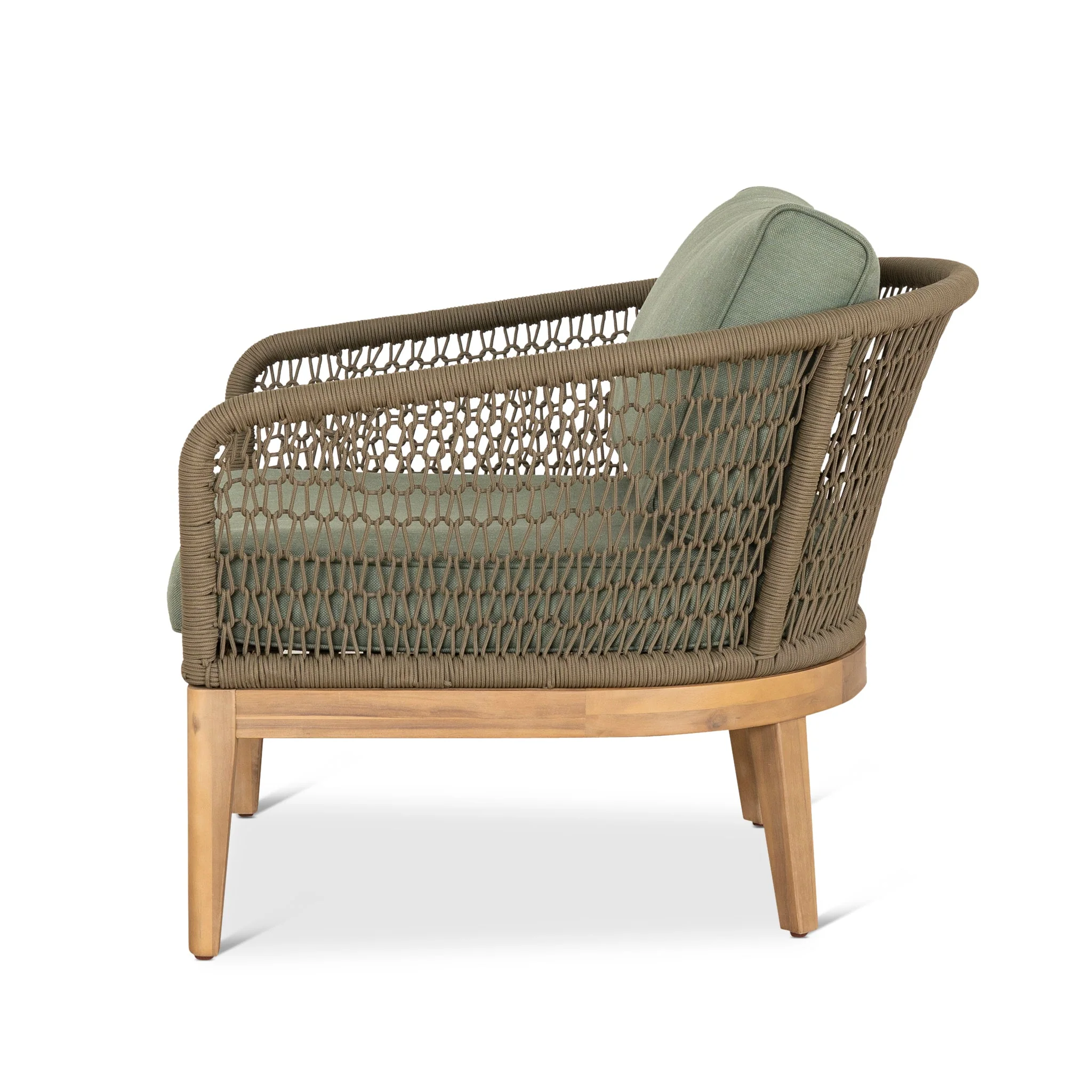 CLS10168-EM 4pcs Outdoor Lounge Set - Royal Stone Green - Image 23