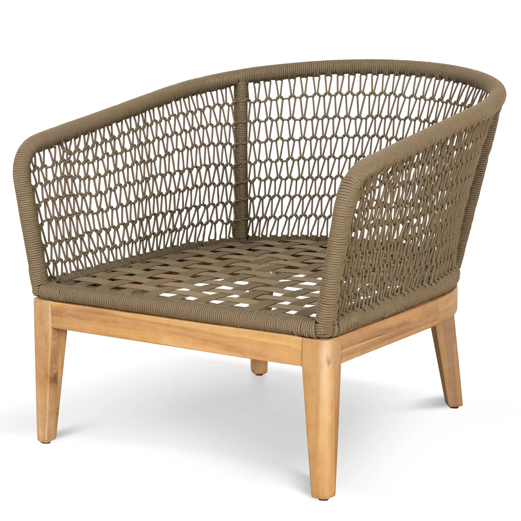 CLS10168-EM 4pcs Outdoor Lounge Set - Royal Stone Green - Image 25