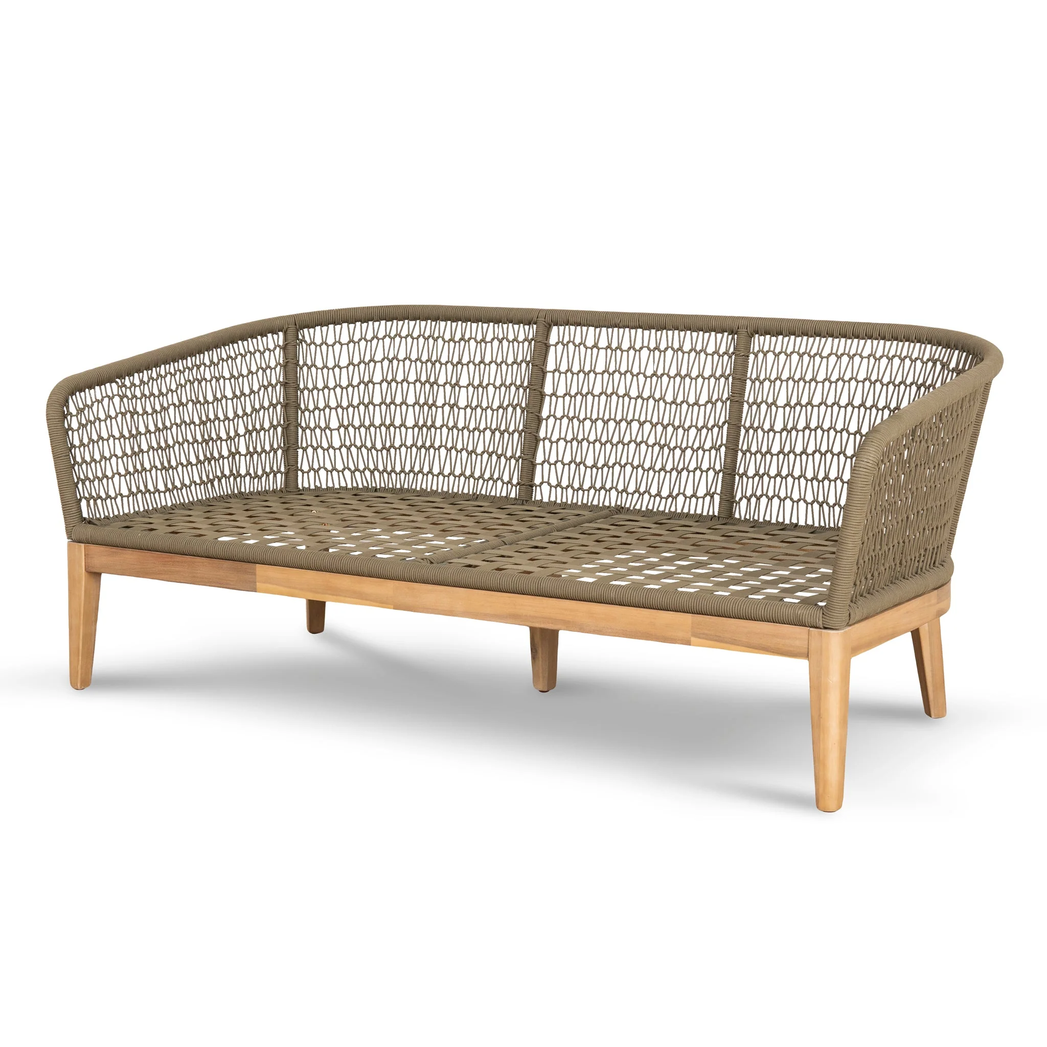CLS10168-EM 4pcs Outdoor Lounge Set - Royal Stone Green - Image 7