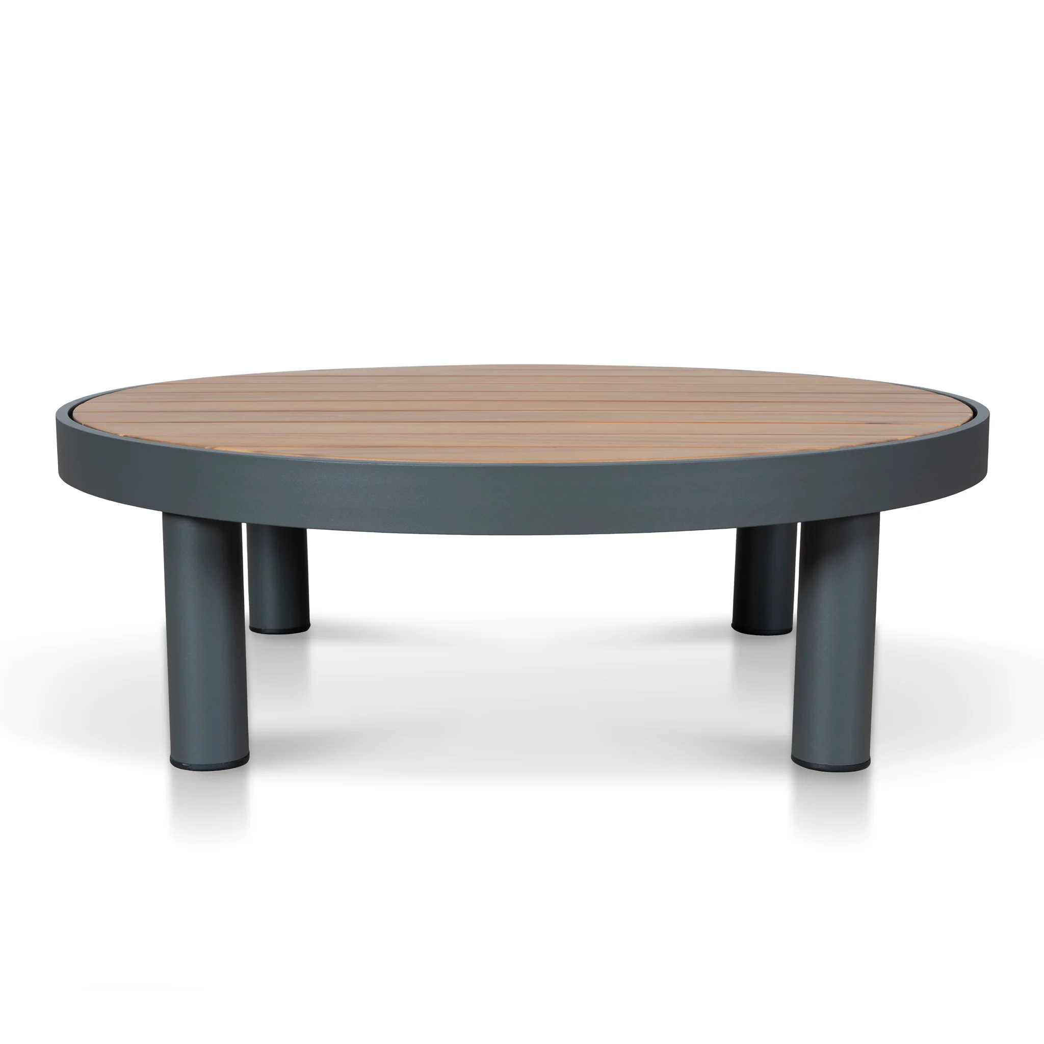 CLS12166-EM 2pcs Outdoor Corner Lounge Set - Royal Dark Grey - Image 15