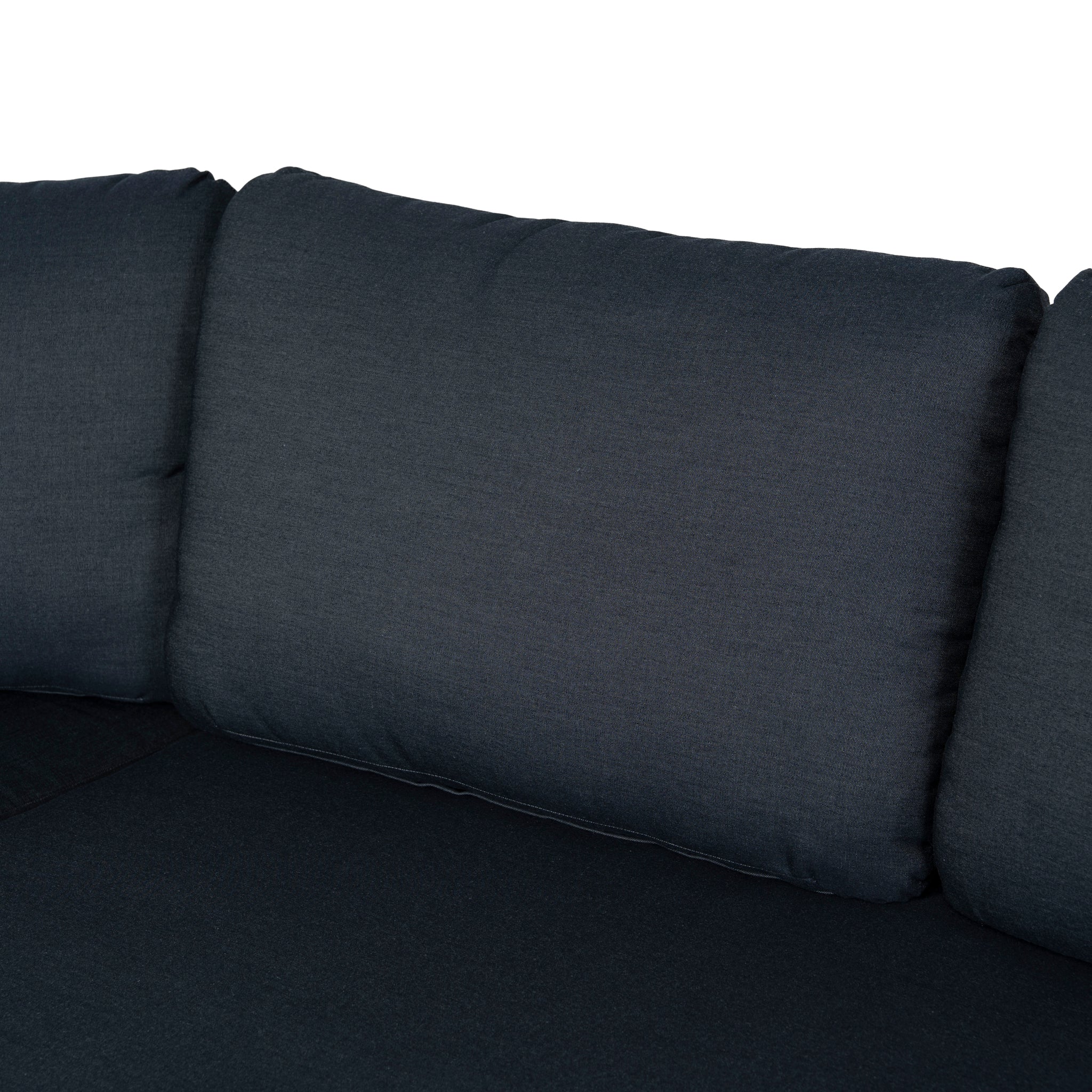 CLS12166-EM 2pcs Outdoor Corner Lounge Set - Royal Dark Grey - Image 9