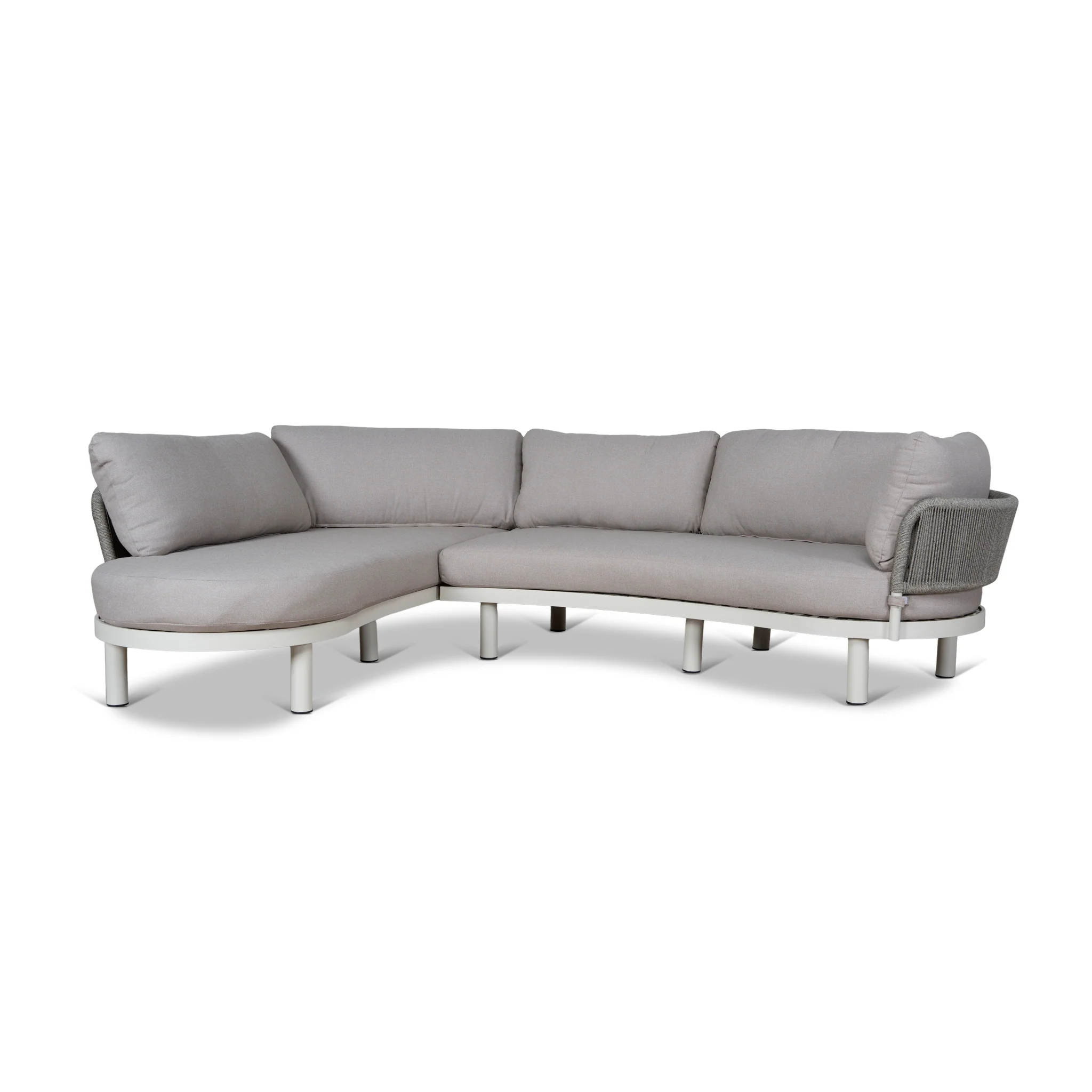 CLS12167-EM Outdoor Corner Sofa - Light Brown