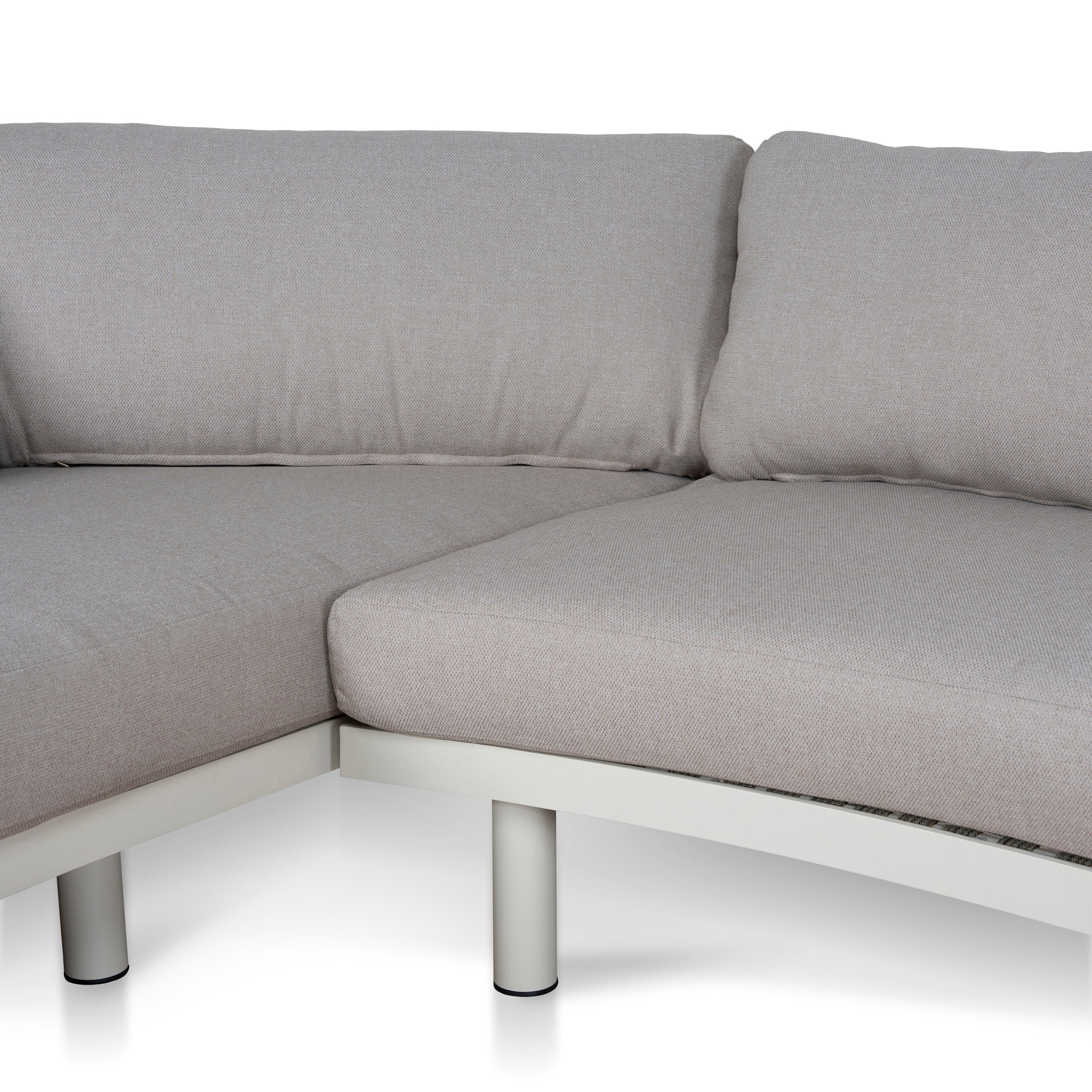 CLS12167-EM Outdoor Corner Sofa - Light Brown - Image 6