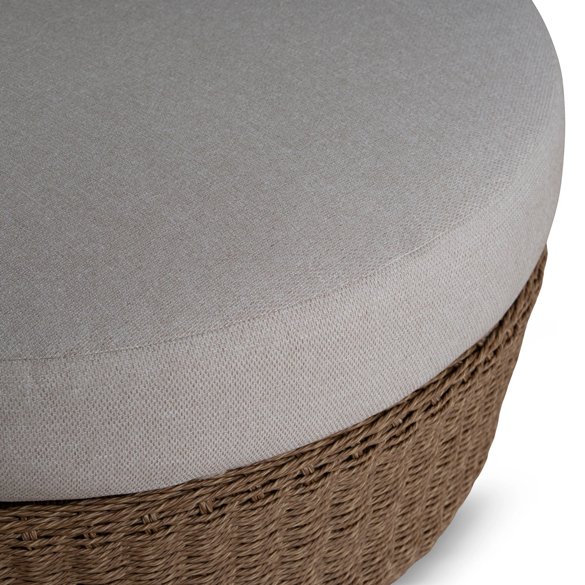 CLS12169-EM 2pcs Outdoor Corner Lounge Set - Light Brown - Image 16