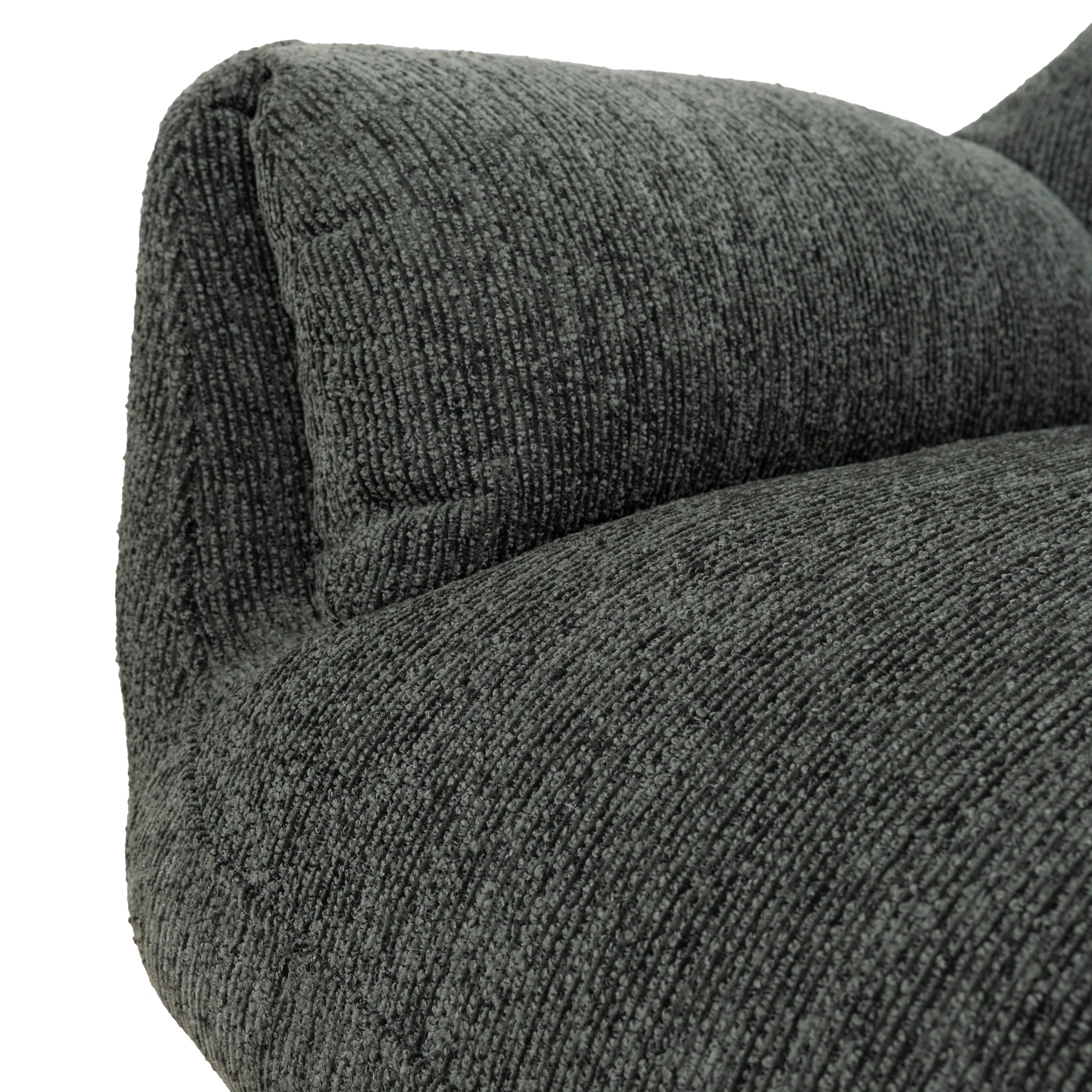 COC10288-LF Swivel Armchair - Dark Fern Green - Image 10