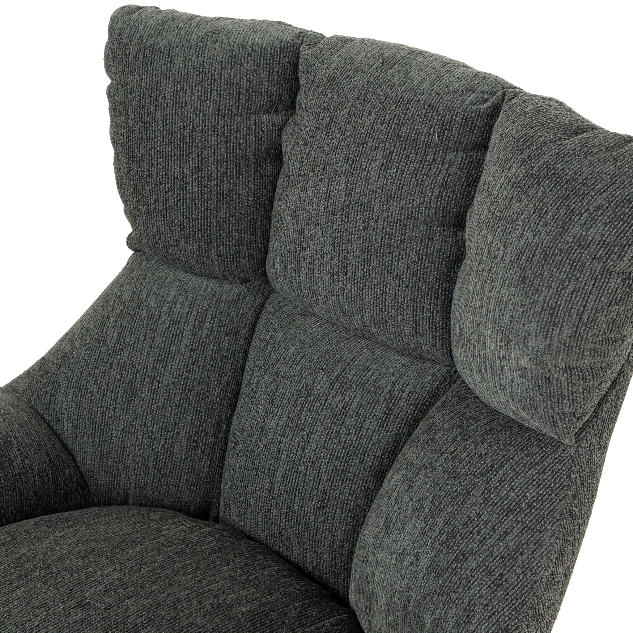 COC10288-LF Swivel Armchair - Dark Fern Green - Image 13