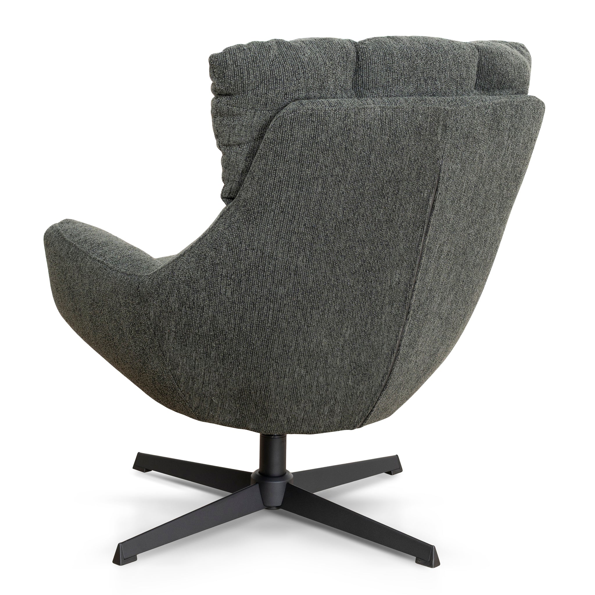 COC10288-LF Swivel Armchair - Dark Fern Green - Image 4