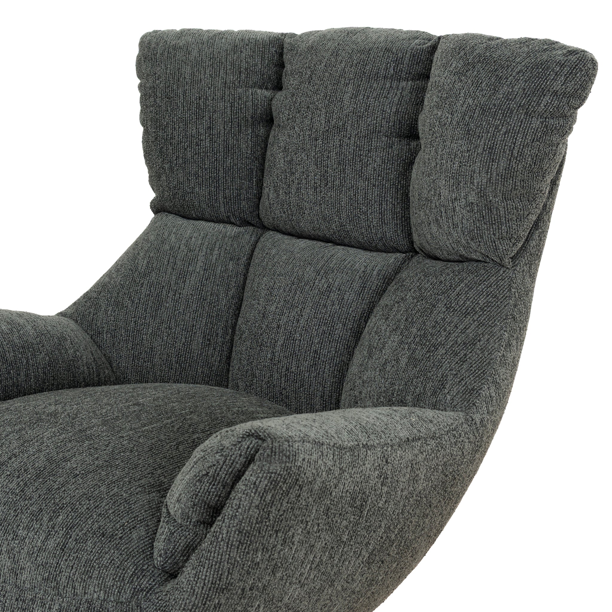 COC10288-LF Swivel Armchair - Dark Fern Green - Image 7