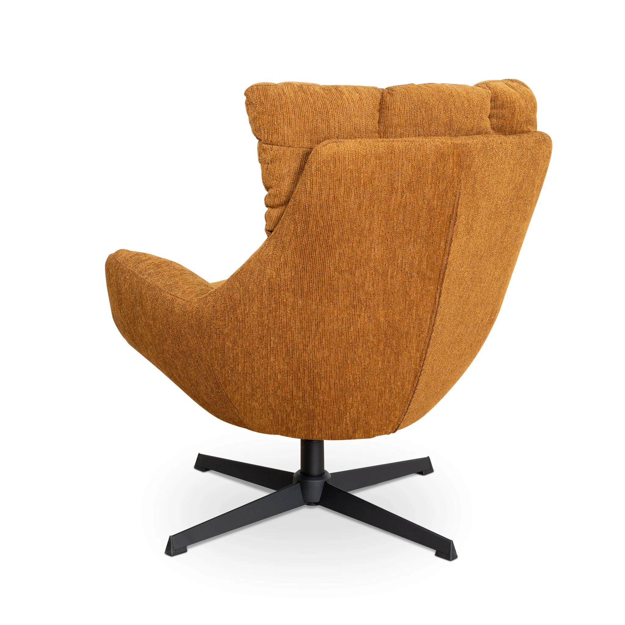 COC10289-LF Swivel Armchair - Honey Yellow - Image 4