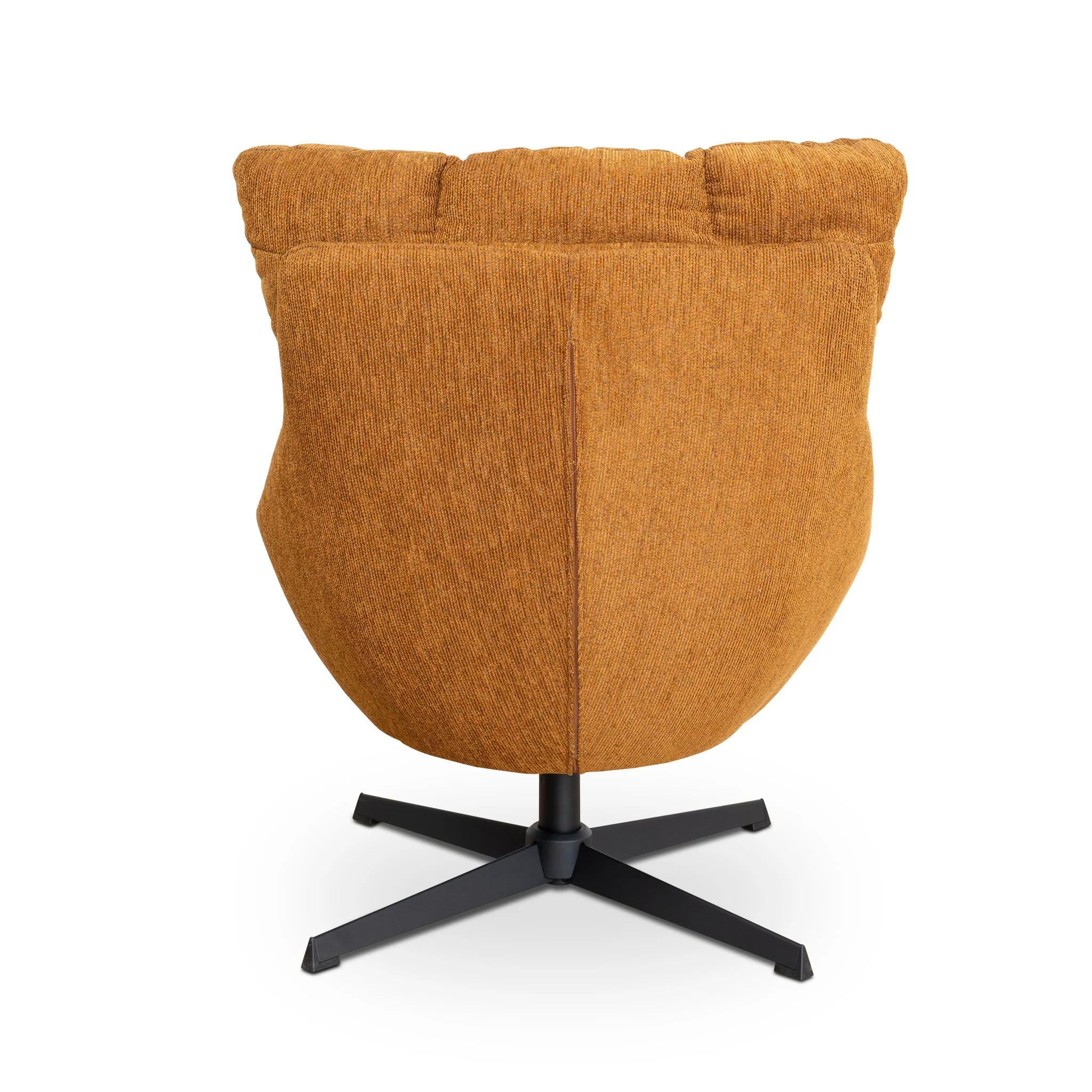 COC10289-LF Swivel Armchair - Honey Yellow - Image 5