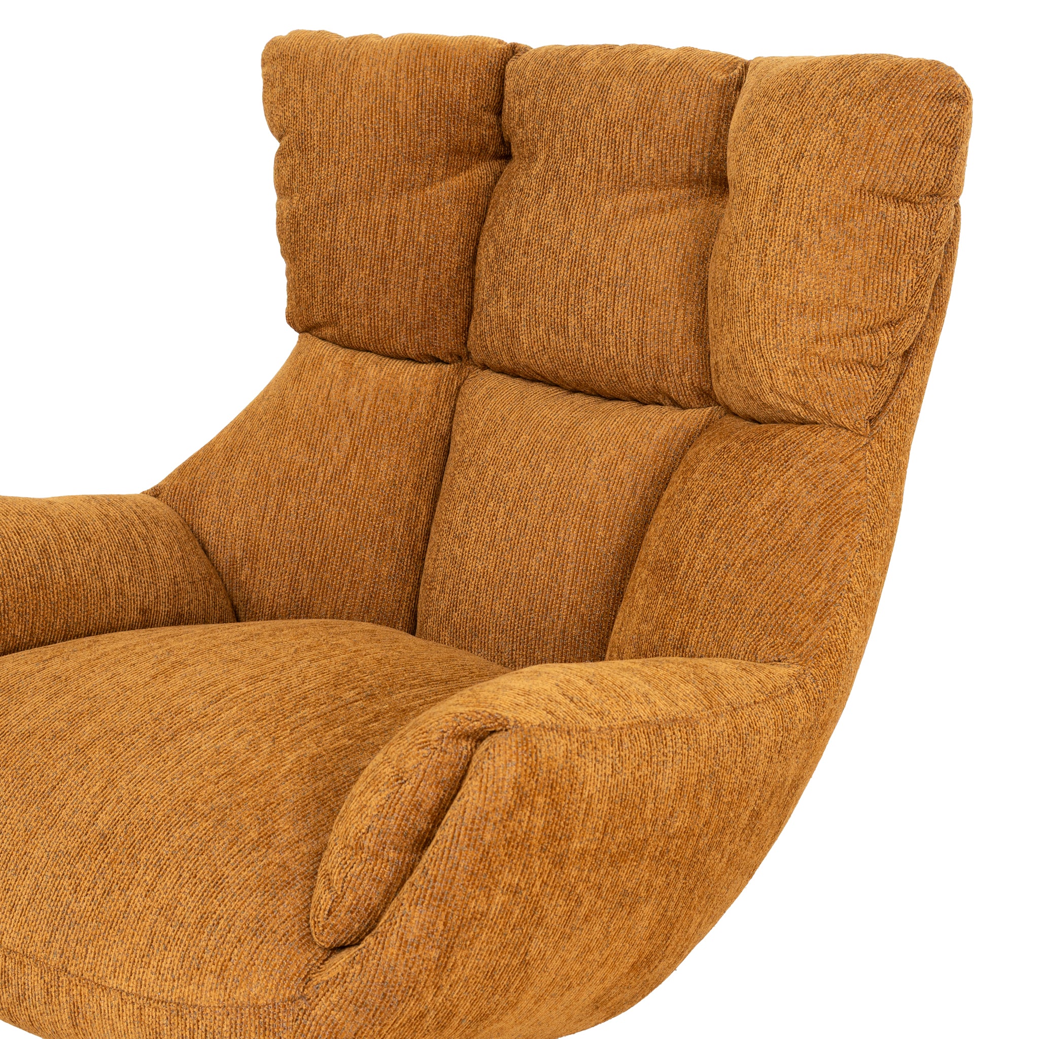COC10289-LF Swivel Armchair - Honey Yellow - Image 7